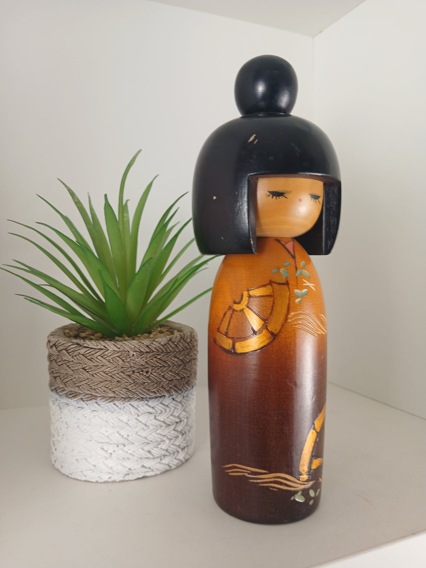 Vintage Gumma Kokeshi By Yamagishi Masayoshi
