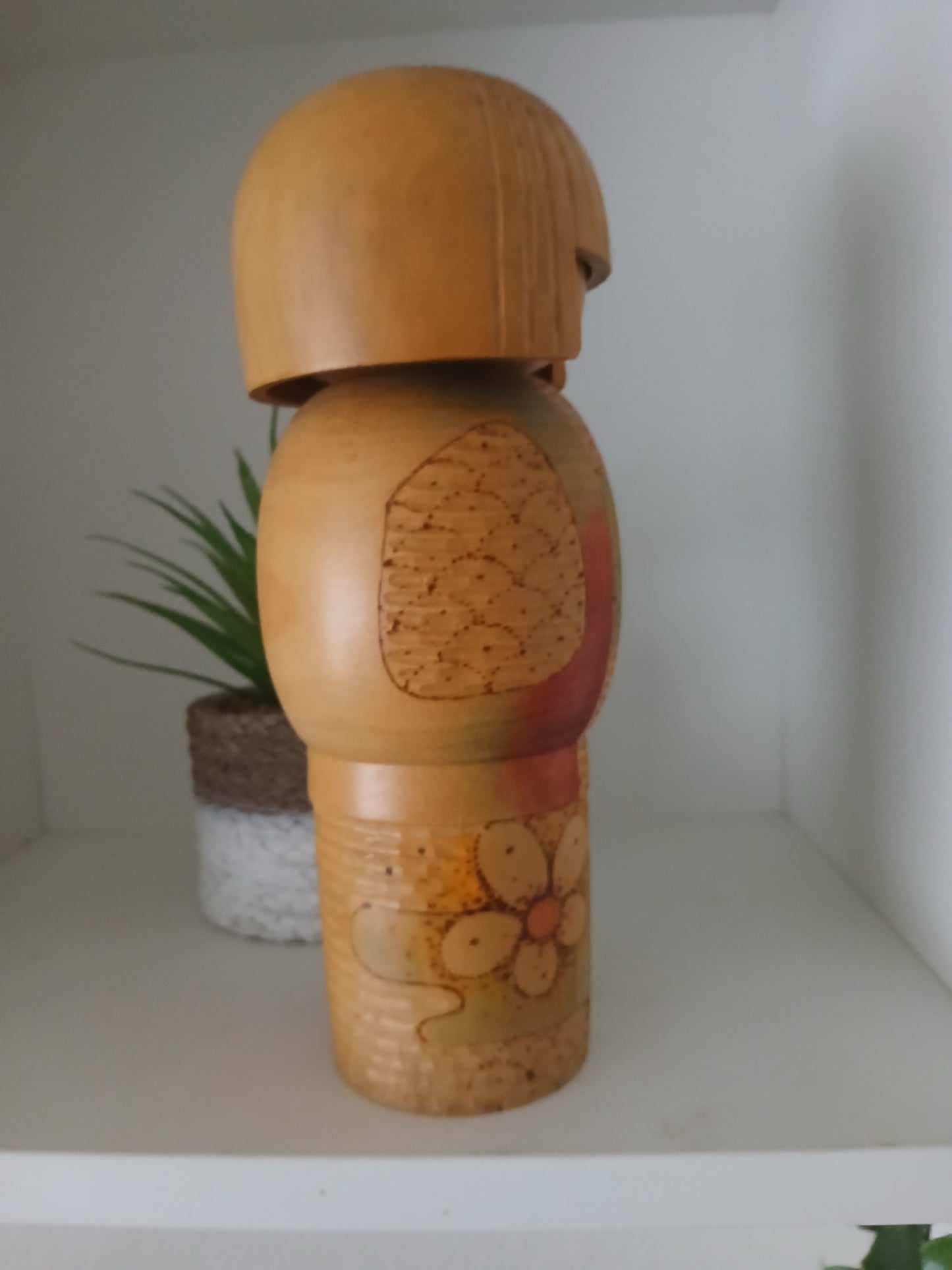 Exclusive Sosaku kokeshi by Akimitsu