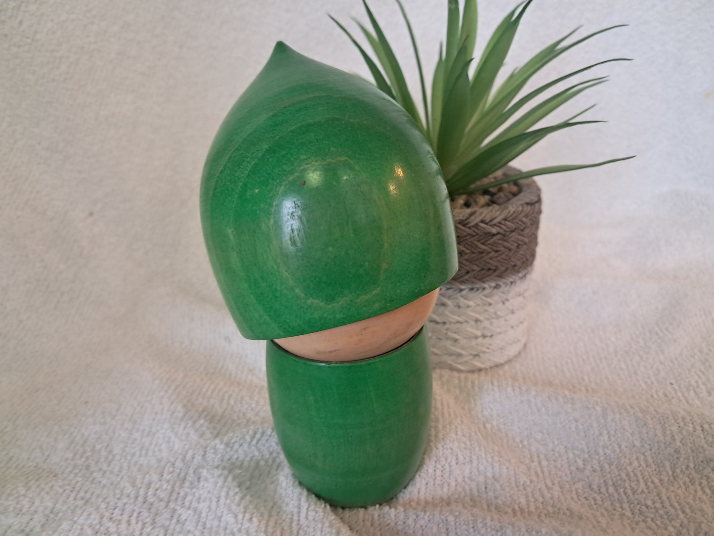 Vintage Sosaku kokeshi by Kato Masami (1925-)