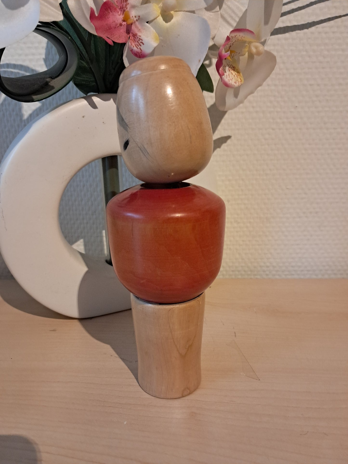 Vintage Sosaku kokeshi by Miyajima Muhitsu