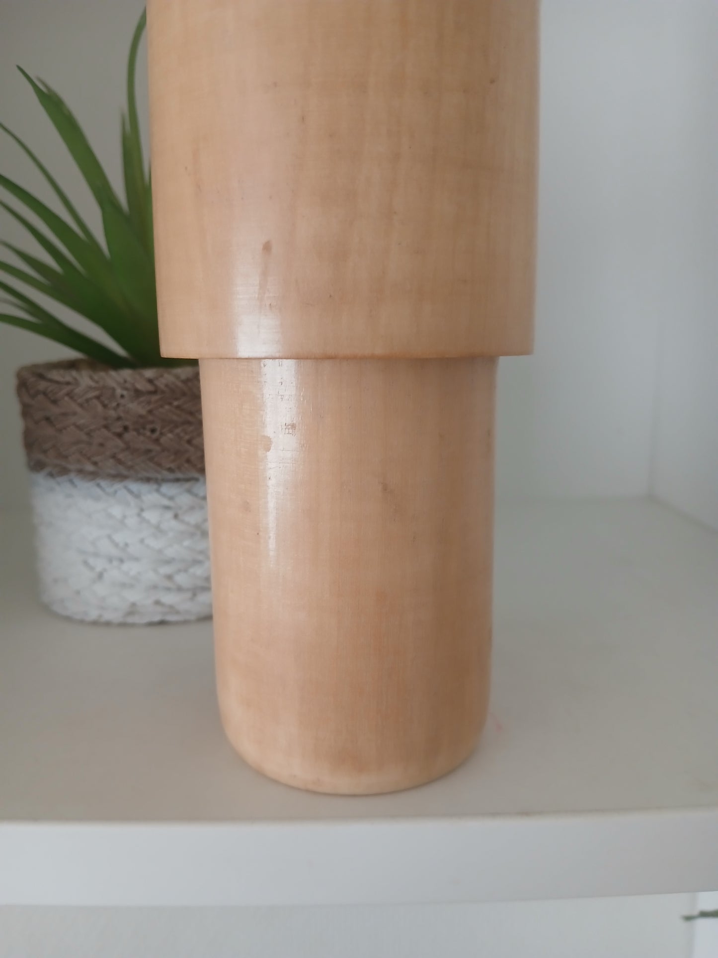 Rare creative kokeshi by Mitsuo