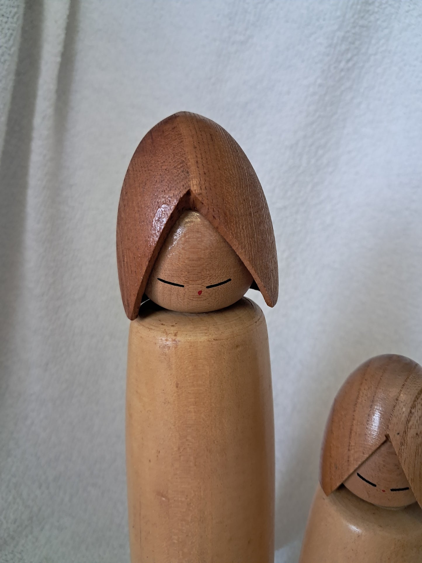 Rare Vintage set creative kokeshi by Shozan Shido (1932-1995)