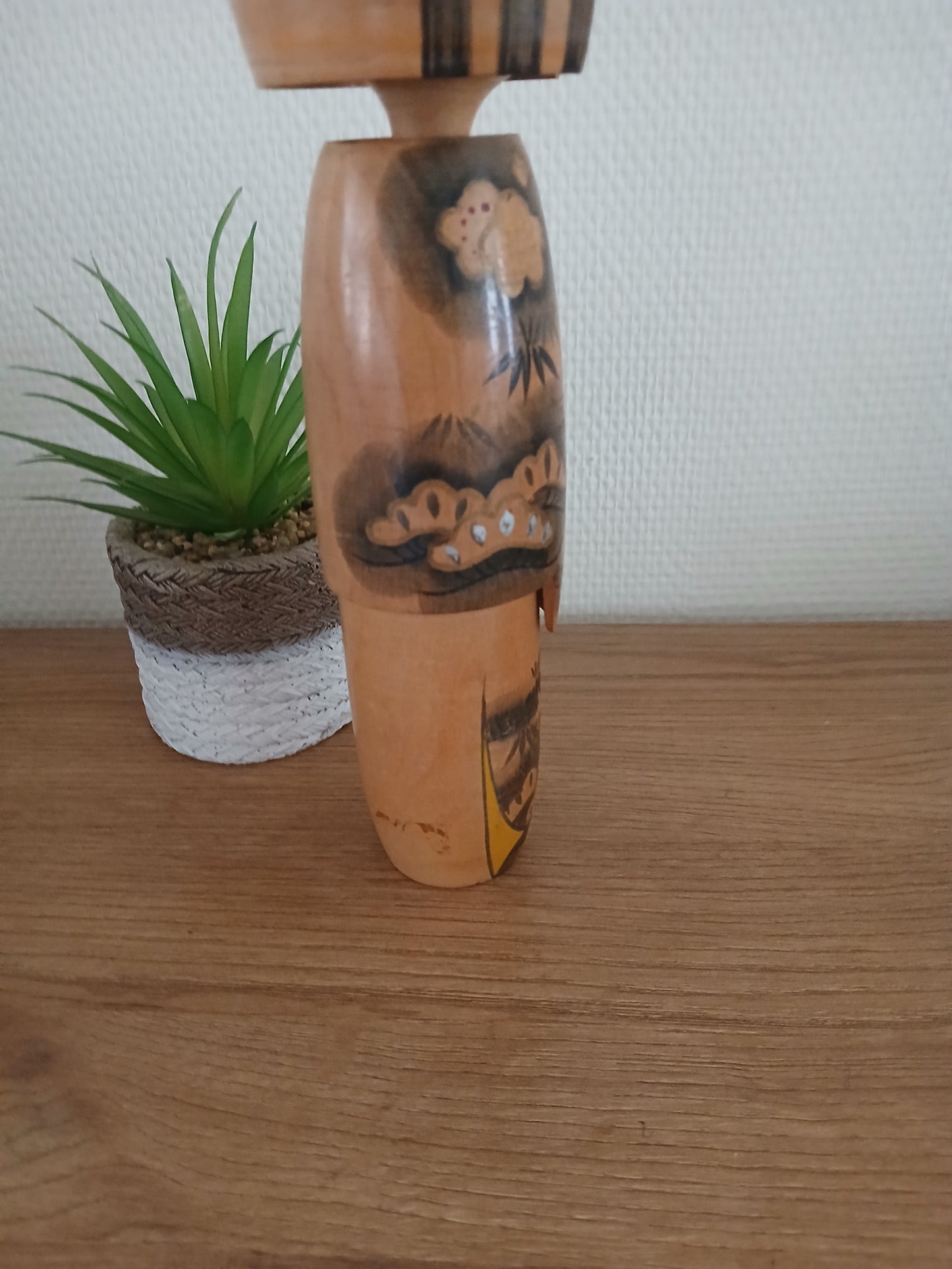 Vintage creative kokeshi by Hajime Miyashita (1940-)