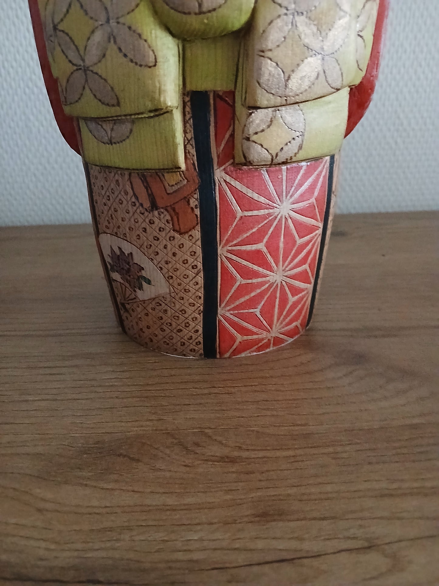 Exclusive Sosaku kokeshi by Yuko Yamazaki - From Sibukawa exhibition 2025