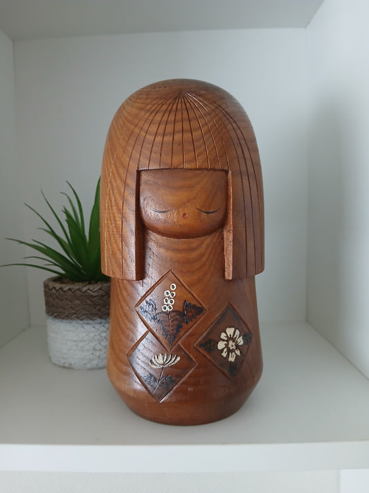 Exclusive Vintage creative Kokeshi by Aida Harumine (1926-1998)
