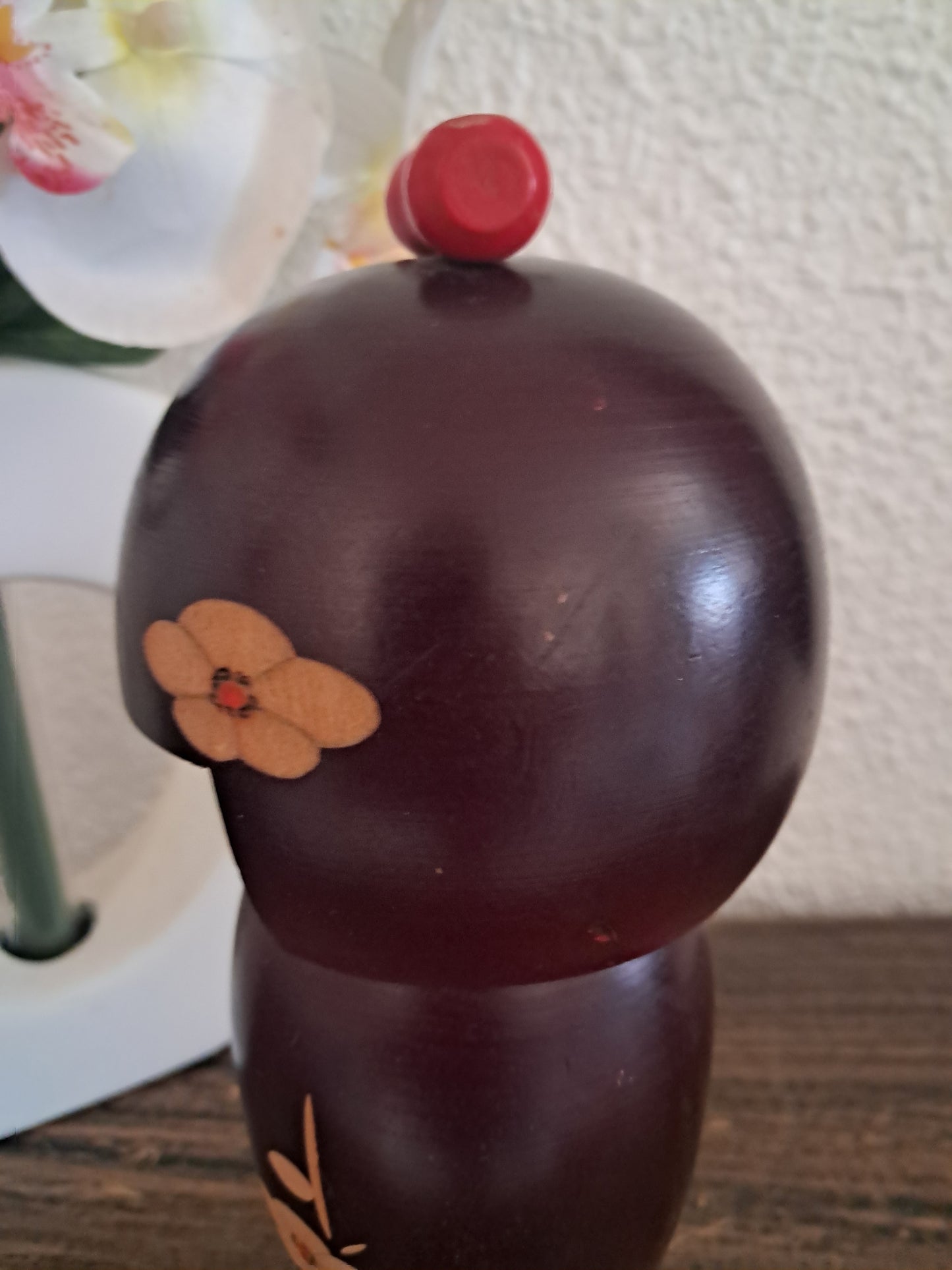 Vintage Sosaku kokeshi by Hajime Miyashita (1940-)