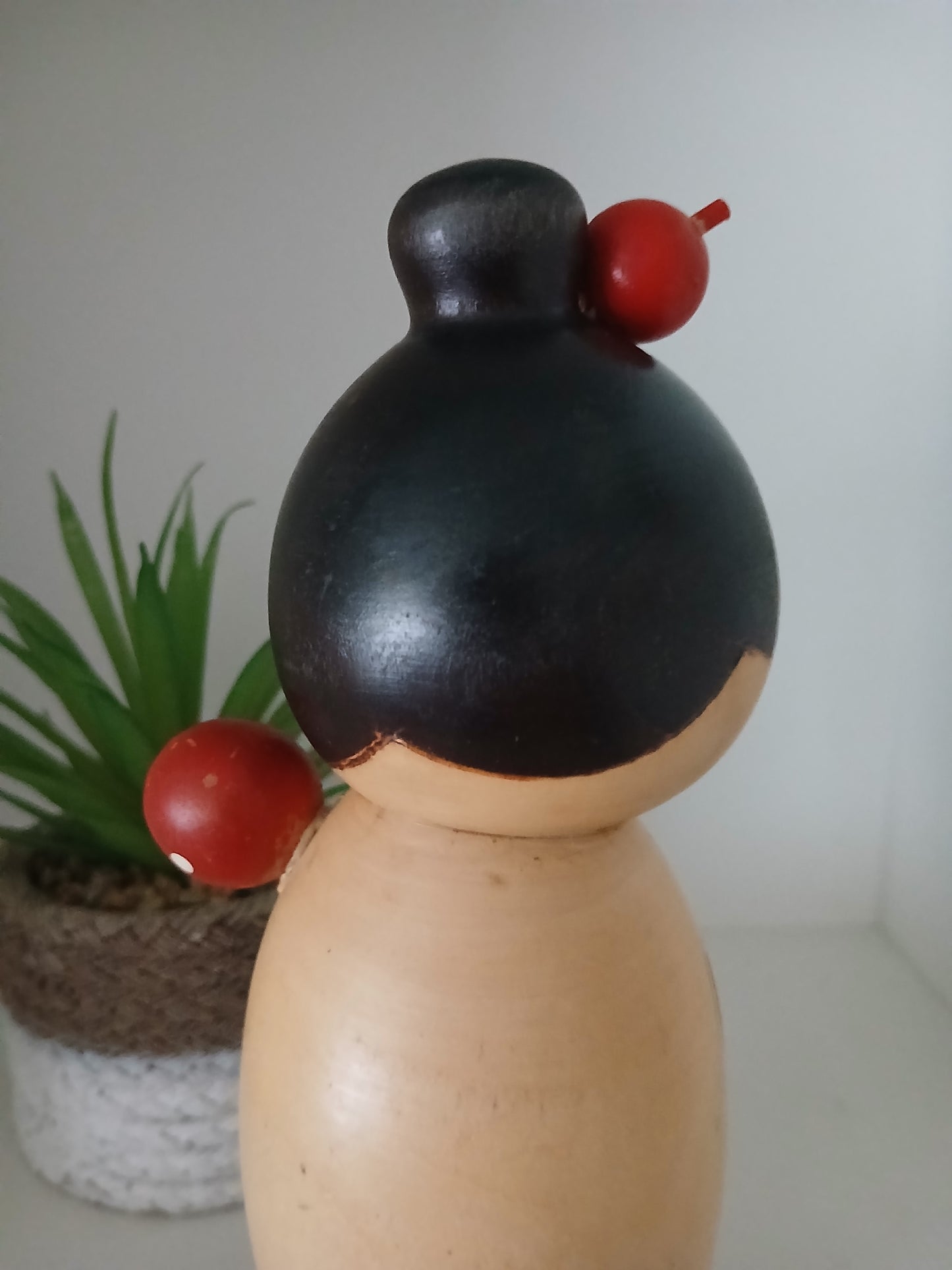 Rare Vintage Sosaku Kokeshi by Kato Tatsuo (1940-)