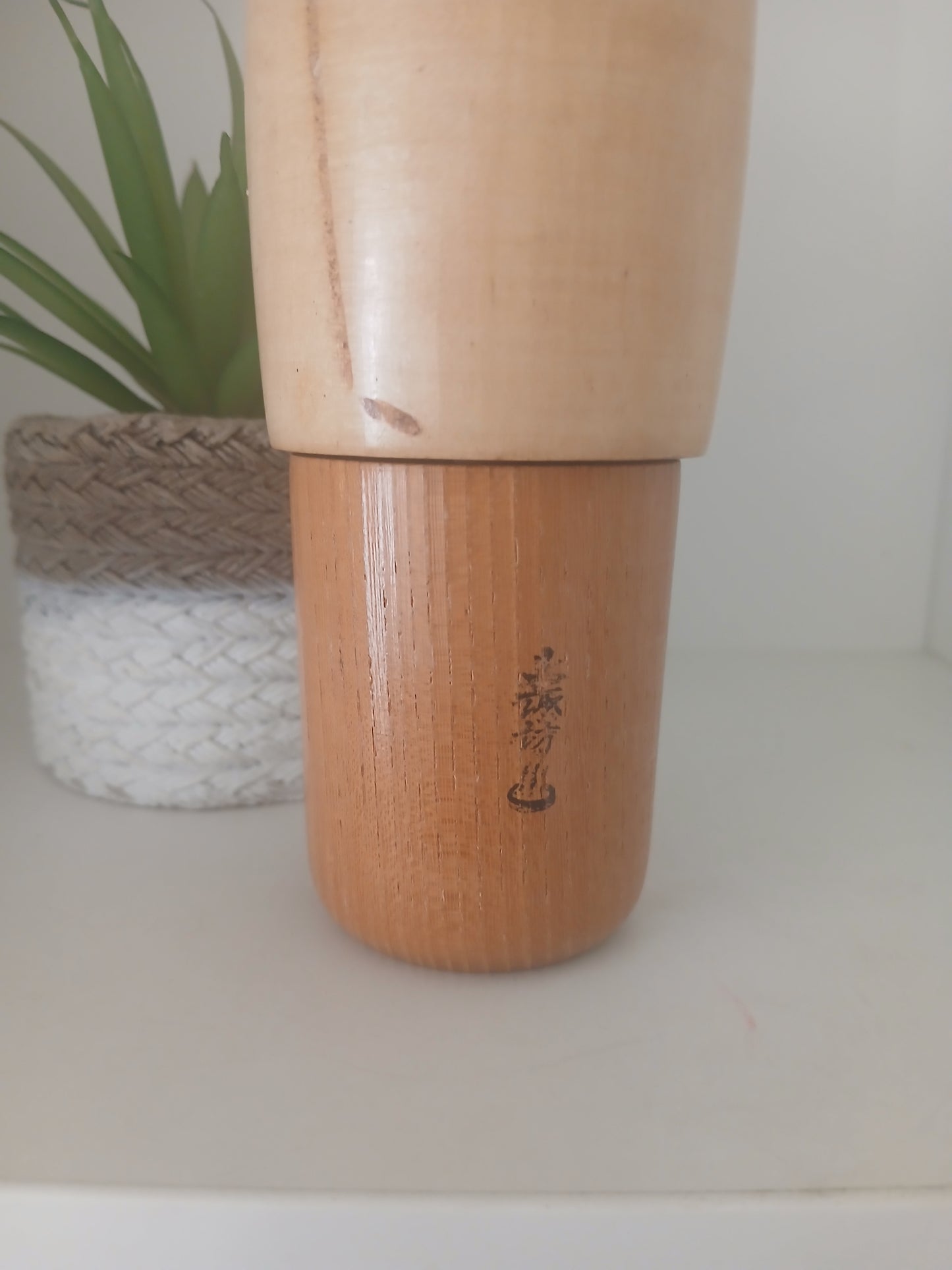 Vintage creative kokeshi by Kenichi Murakami (1929-)