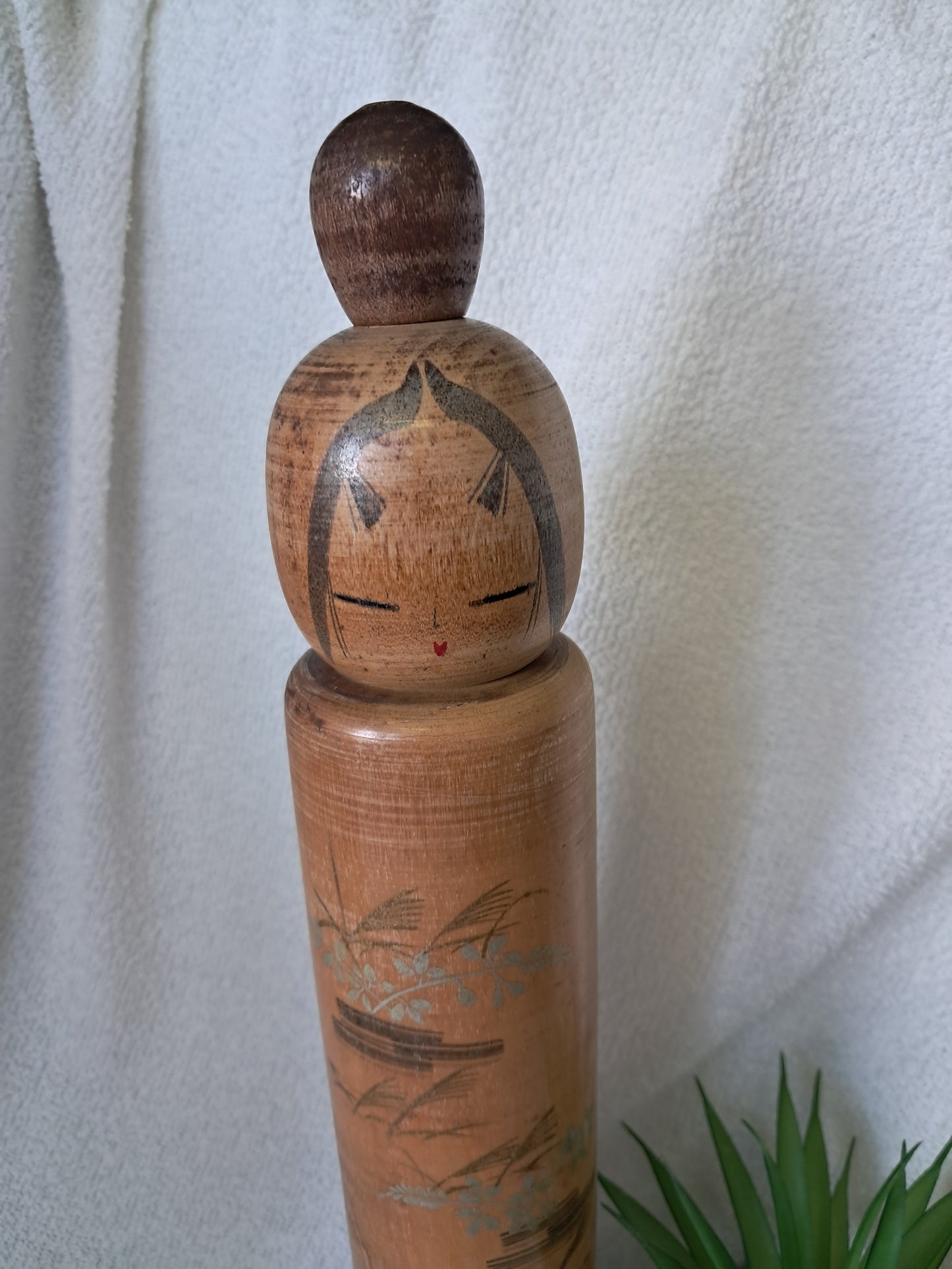 Rare Vintage Creative Kokeshi By Sato Suigai (1920-)