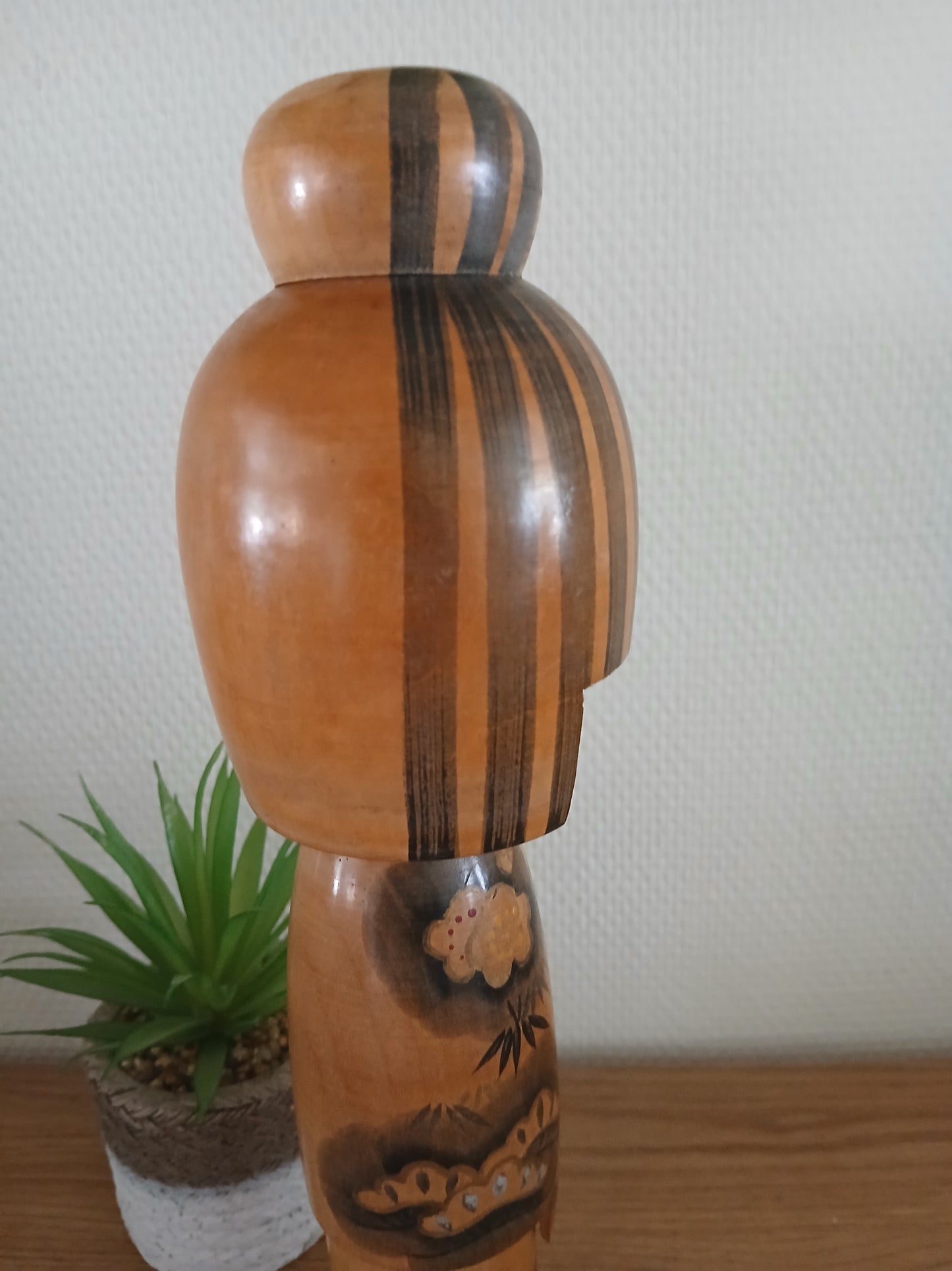 Vintage creative kokeshi by Hajime Miyashita (1940-)