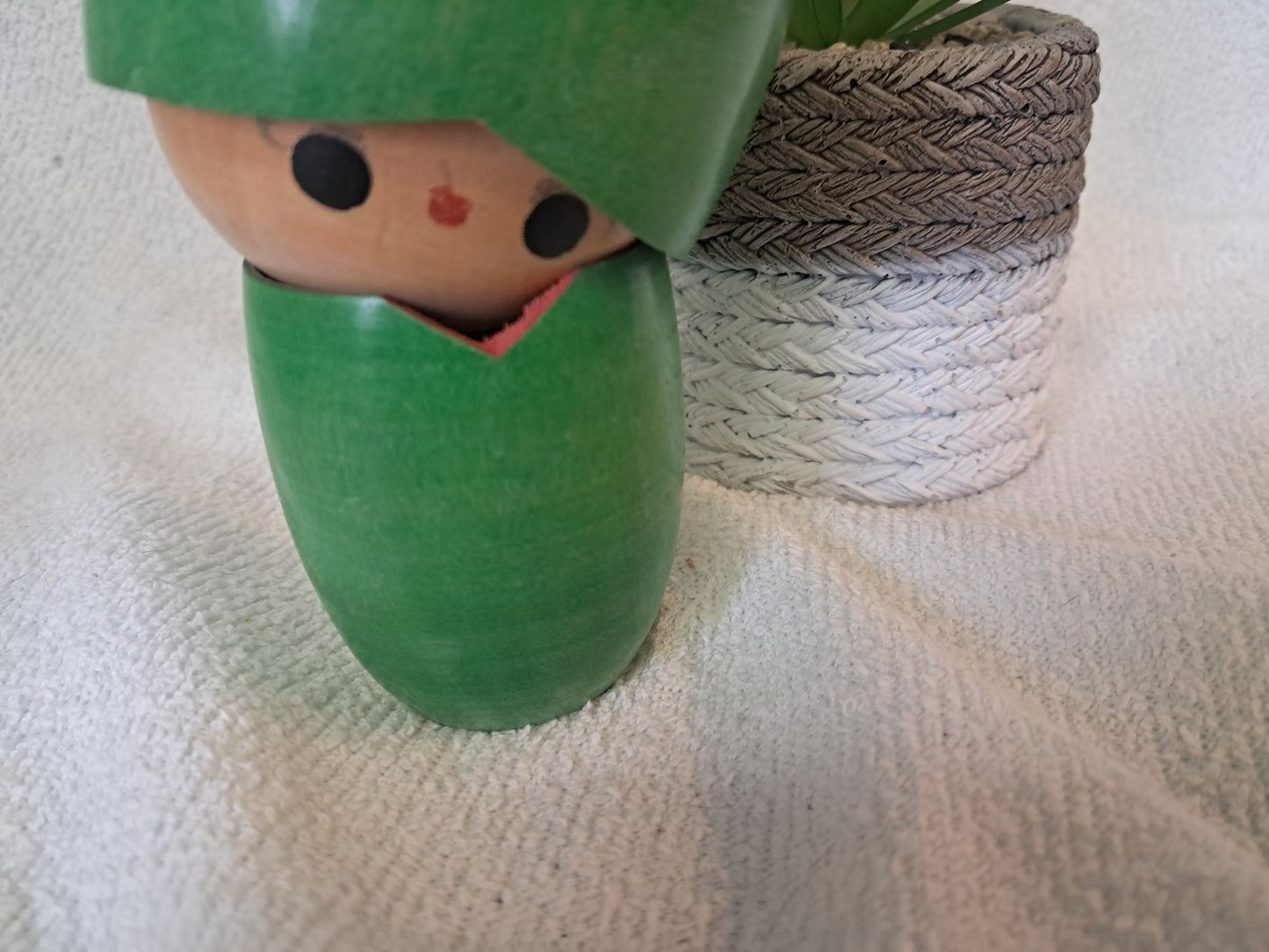 Vintage Sosaku kokeshi by Kato Masami (1925-)