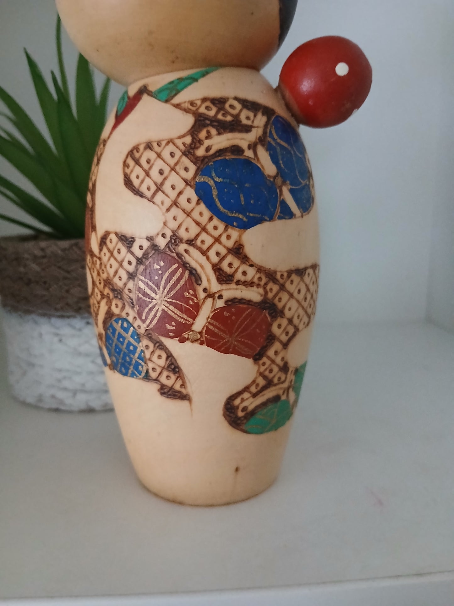 Rare Vintage Sosaku Kokeshi by Kato Tatsuo (1940-)