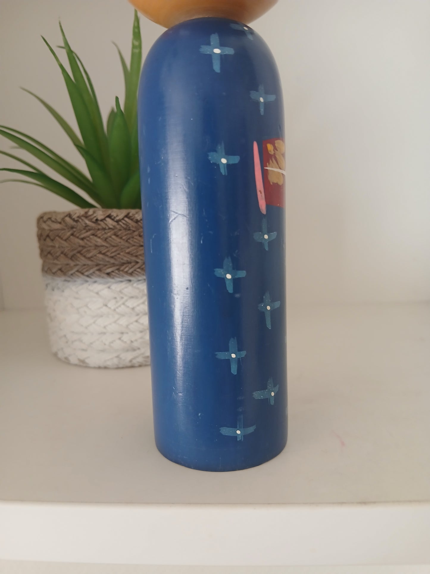 Vintage Creative Kokeshi By Takahashi Akinori (1957-)
