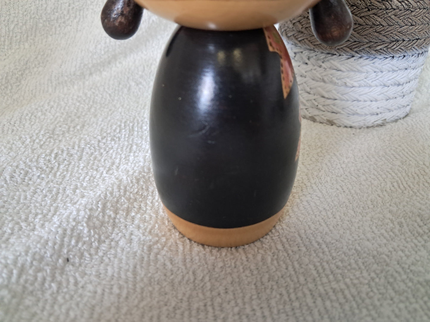 Vintage Sosaku kokeshi made by Kojo Tanaka - Made in 1982