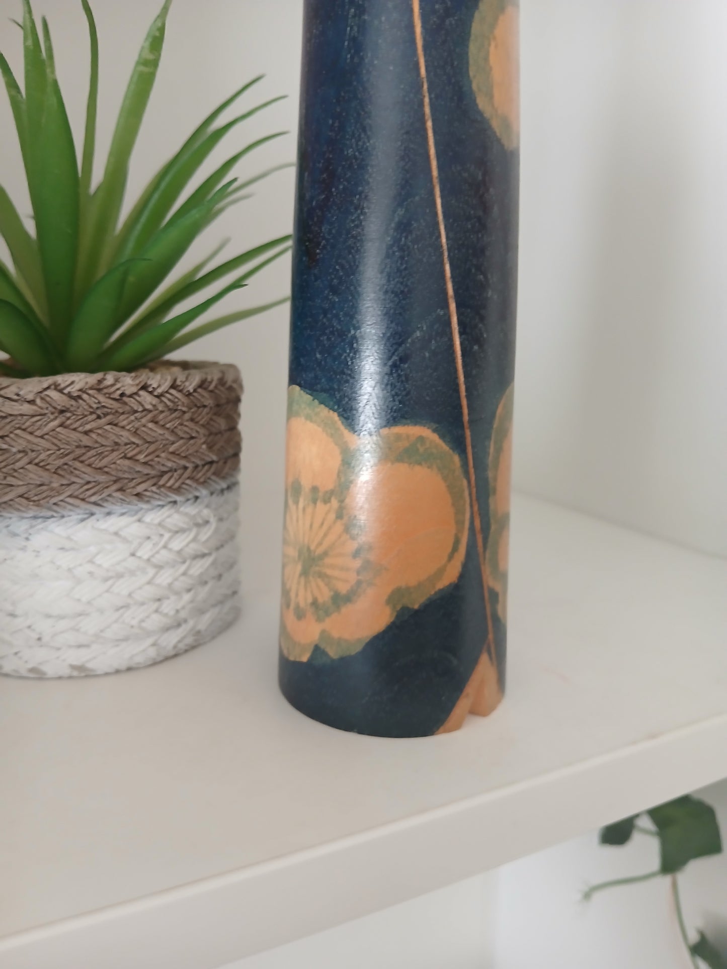 Vintage creative kokeshi by Issetsu Kuribayashi (1924-2011)