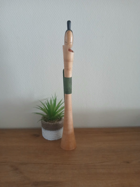 Rare Vintage Kokeshi By Shozan Shido (1932-1995).