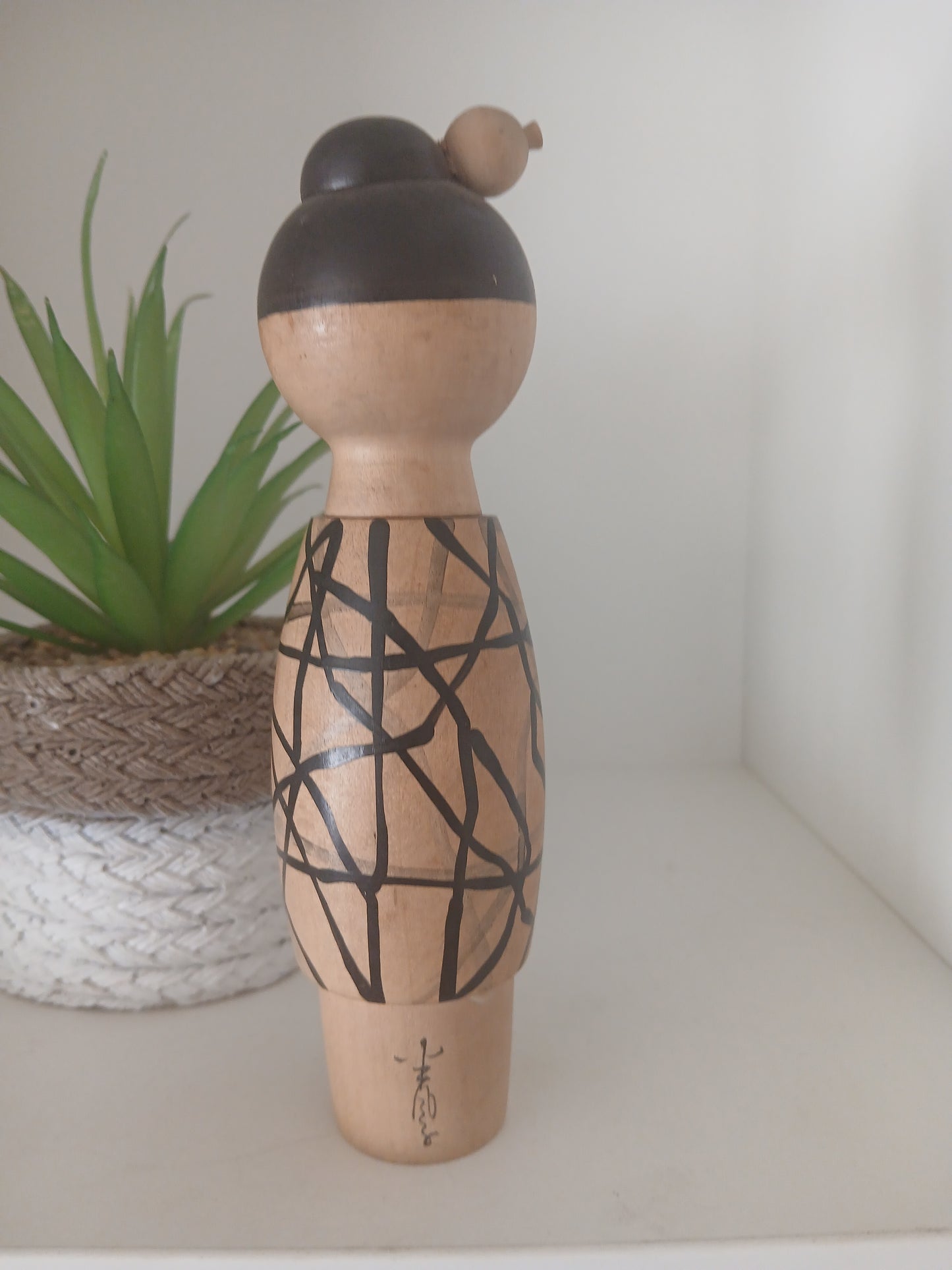 Rare Vintage creative kokeshi by Takanashi Hanpushi