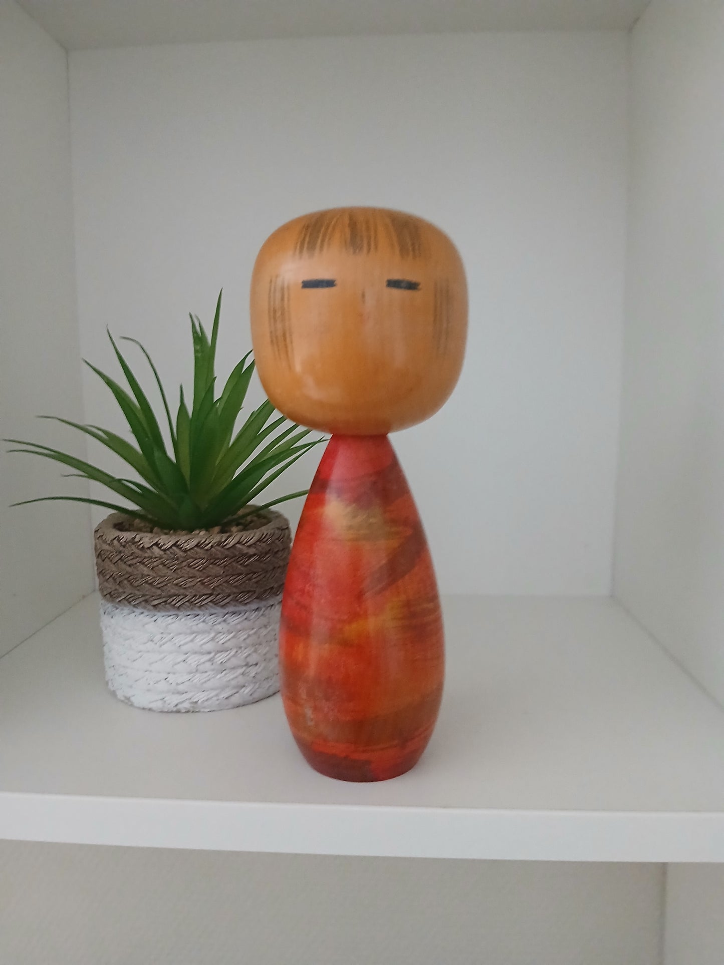Rare Sosaku kokeshi by Takahashi Akinori (1957-)