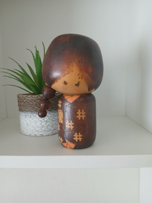 Vintage Sosaku Kokeshi Tomio Ishida
