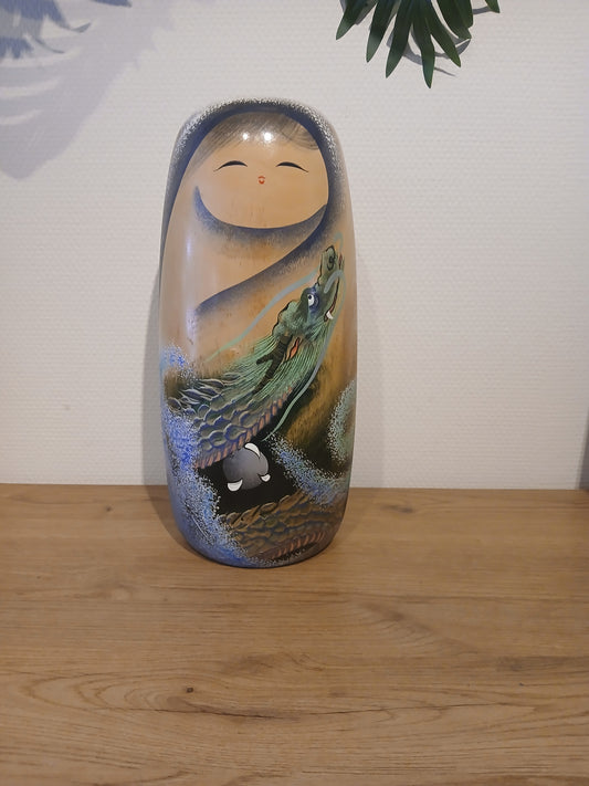 Exclusive Vintage creative Kokeshi by Sato Kouson