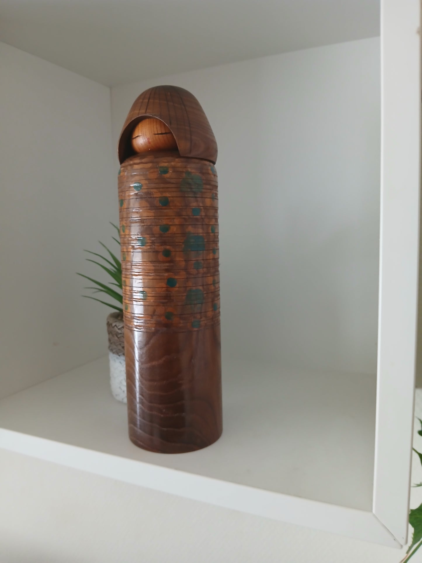 Vintage  Sosaku Kokeshi By Miyajima Muhitsu (1929-)