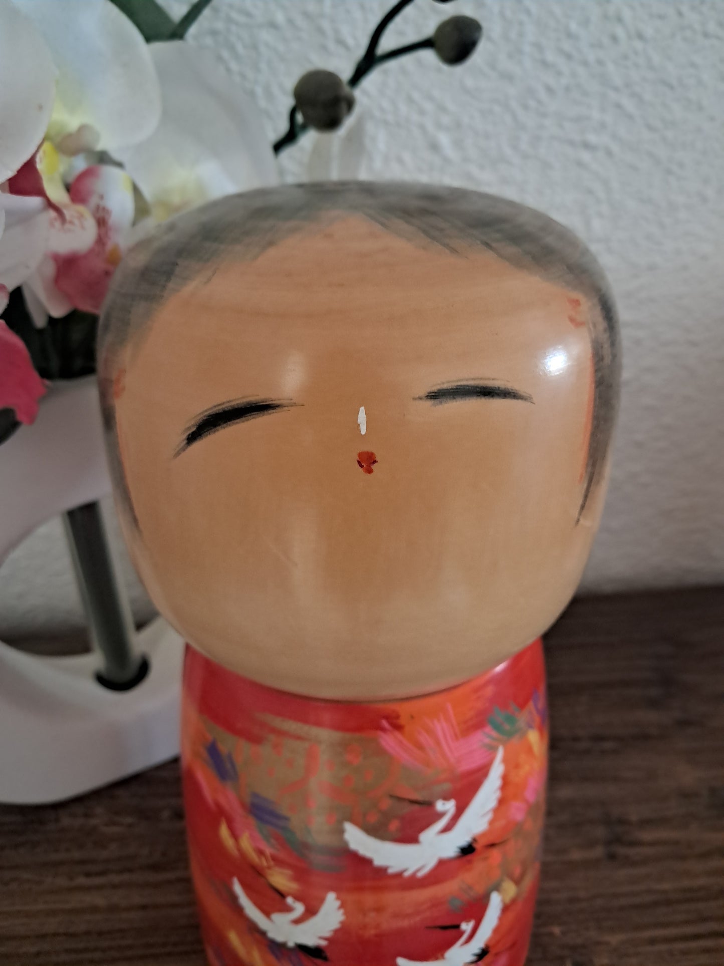 Exclusive Sosaku kokeshi by Takahashi Akinori (1957-)