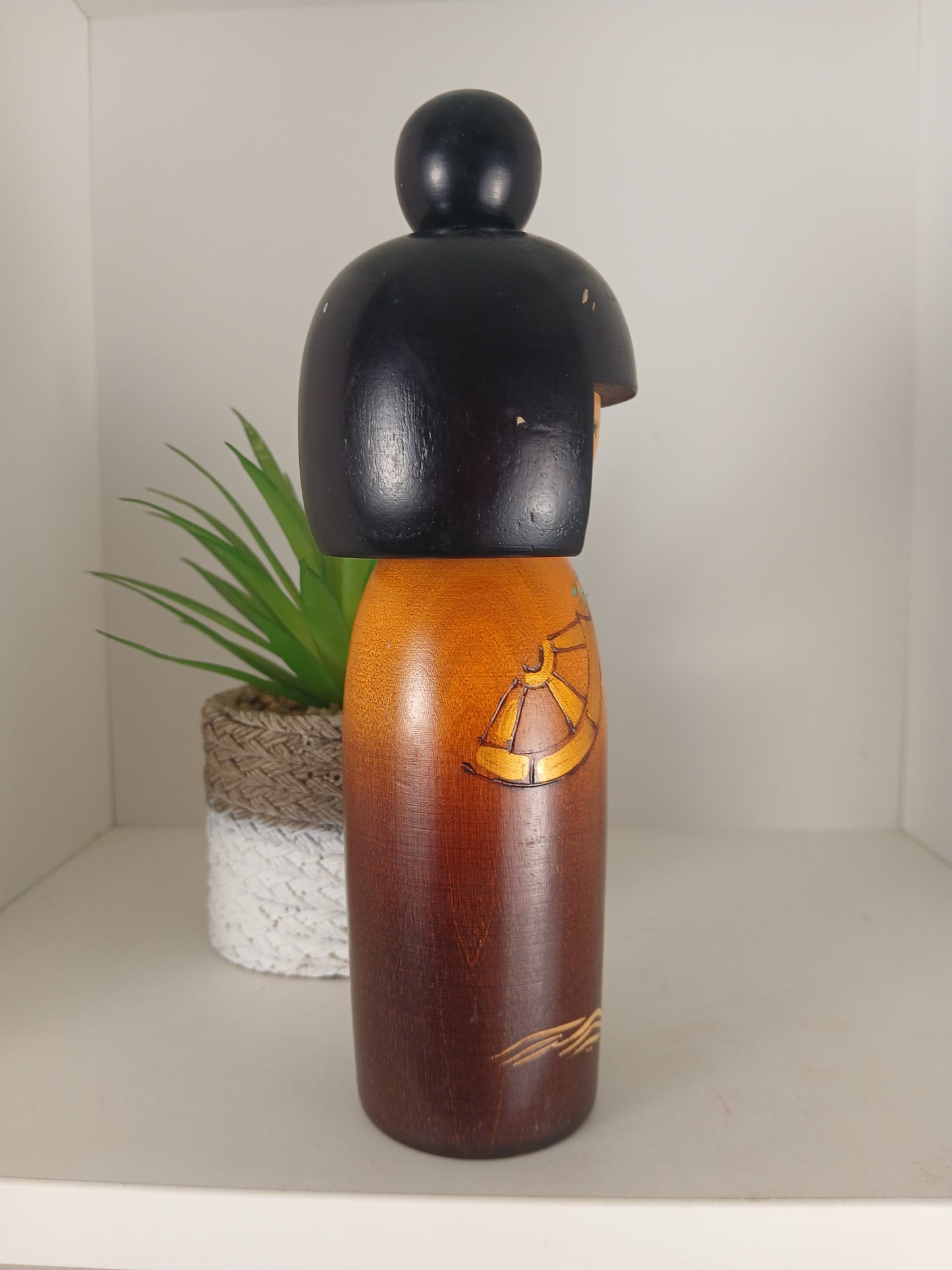 Vintage Gumma Kokeshi By Yamagishi Masayoshi