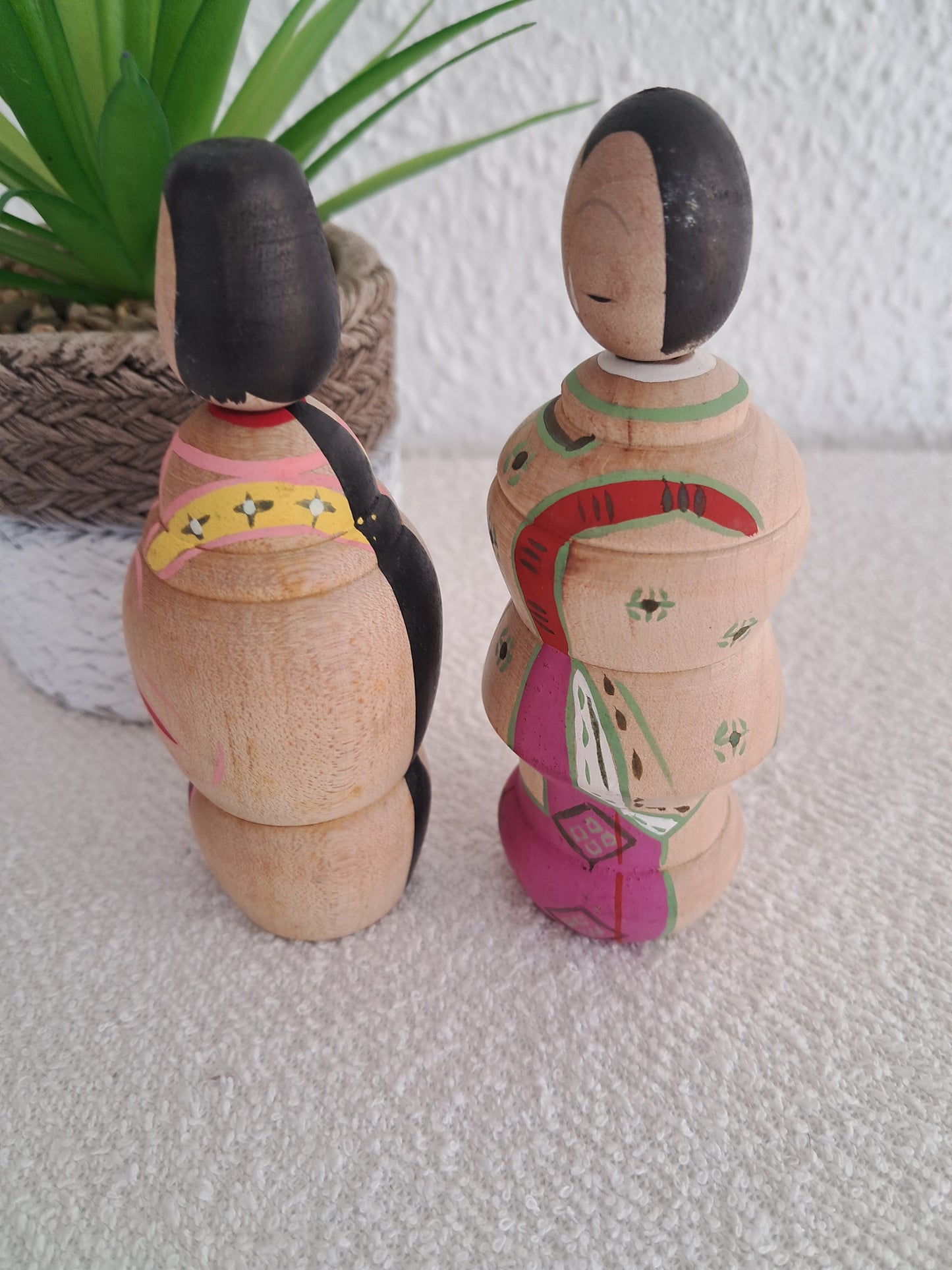 Set kokeshi Emperor and Empress