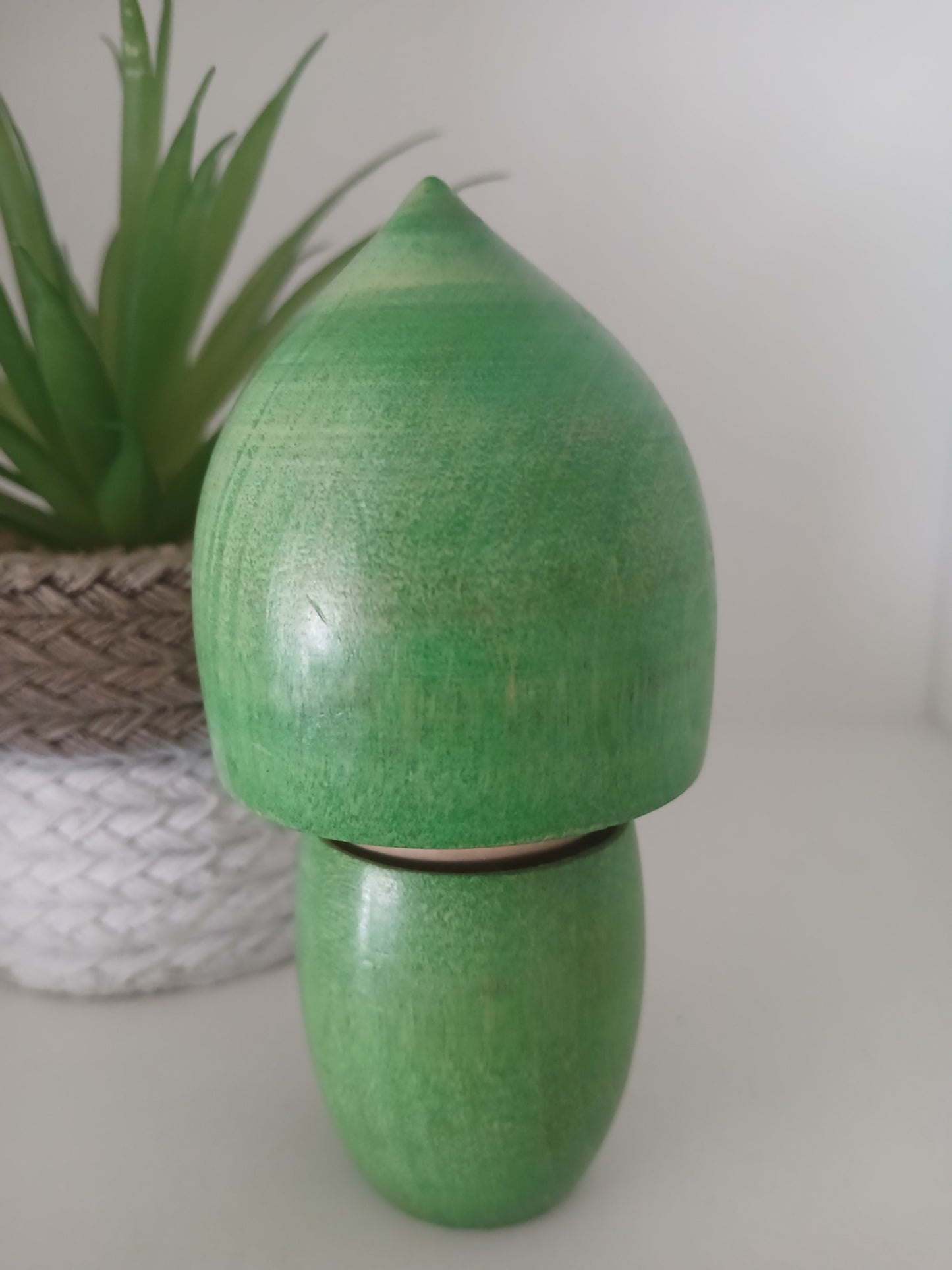 Vintage Sosaku kokeshi by Kato Masami (1925-)