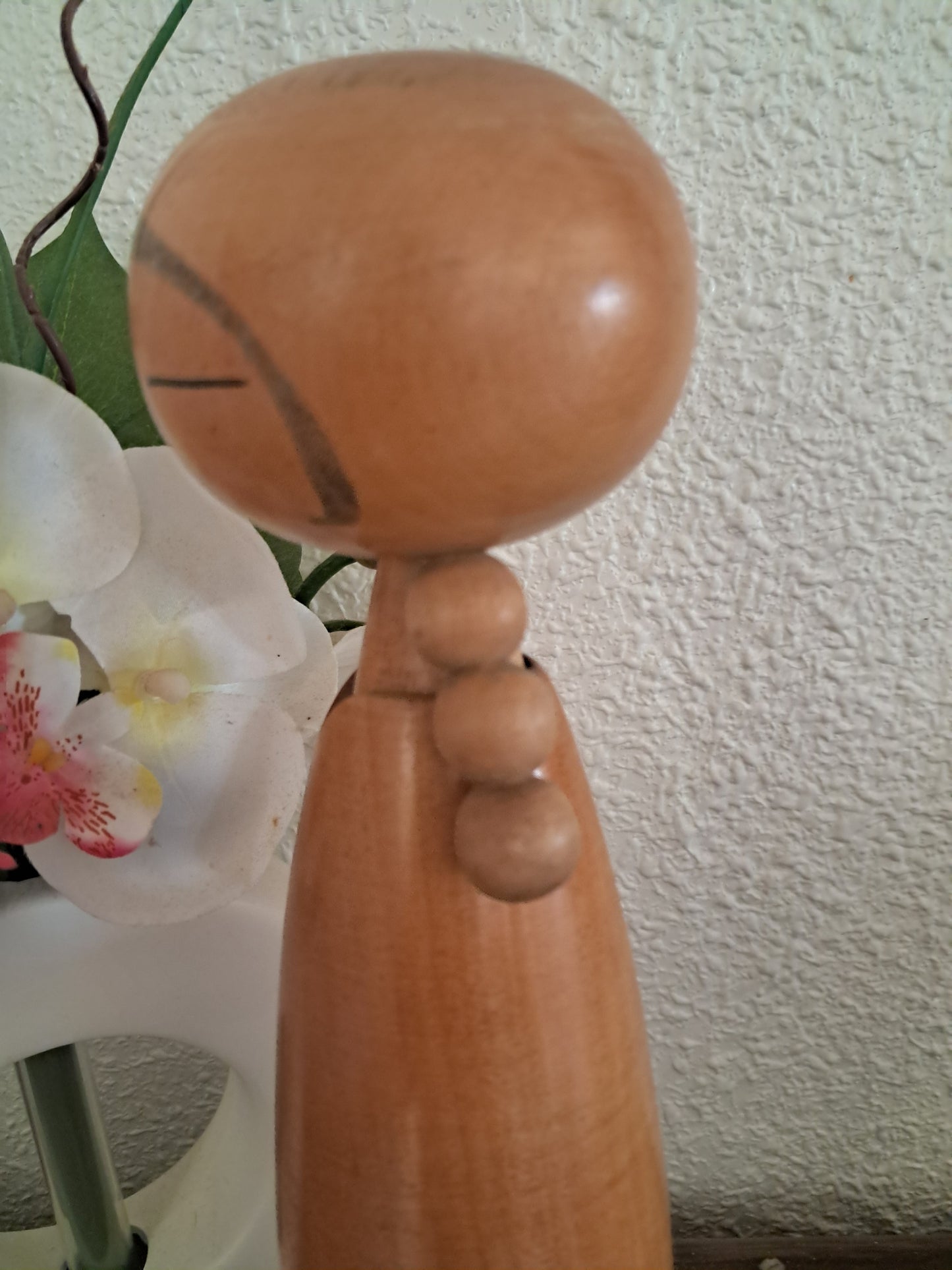 Vintage creative kokeshi by Shido Shozan (1932-1995)