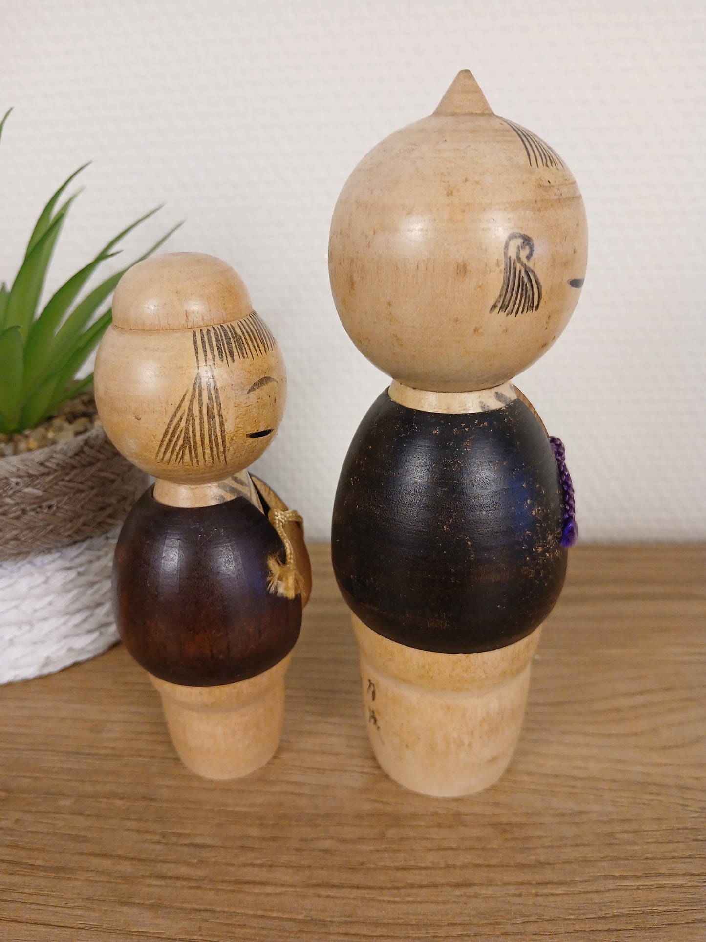 Vintage set Creative kokeshi by Hajime Miyashita(1940-)