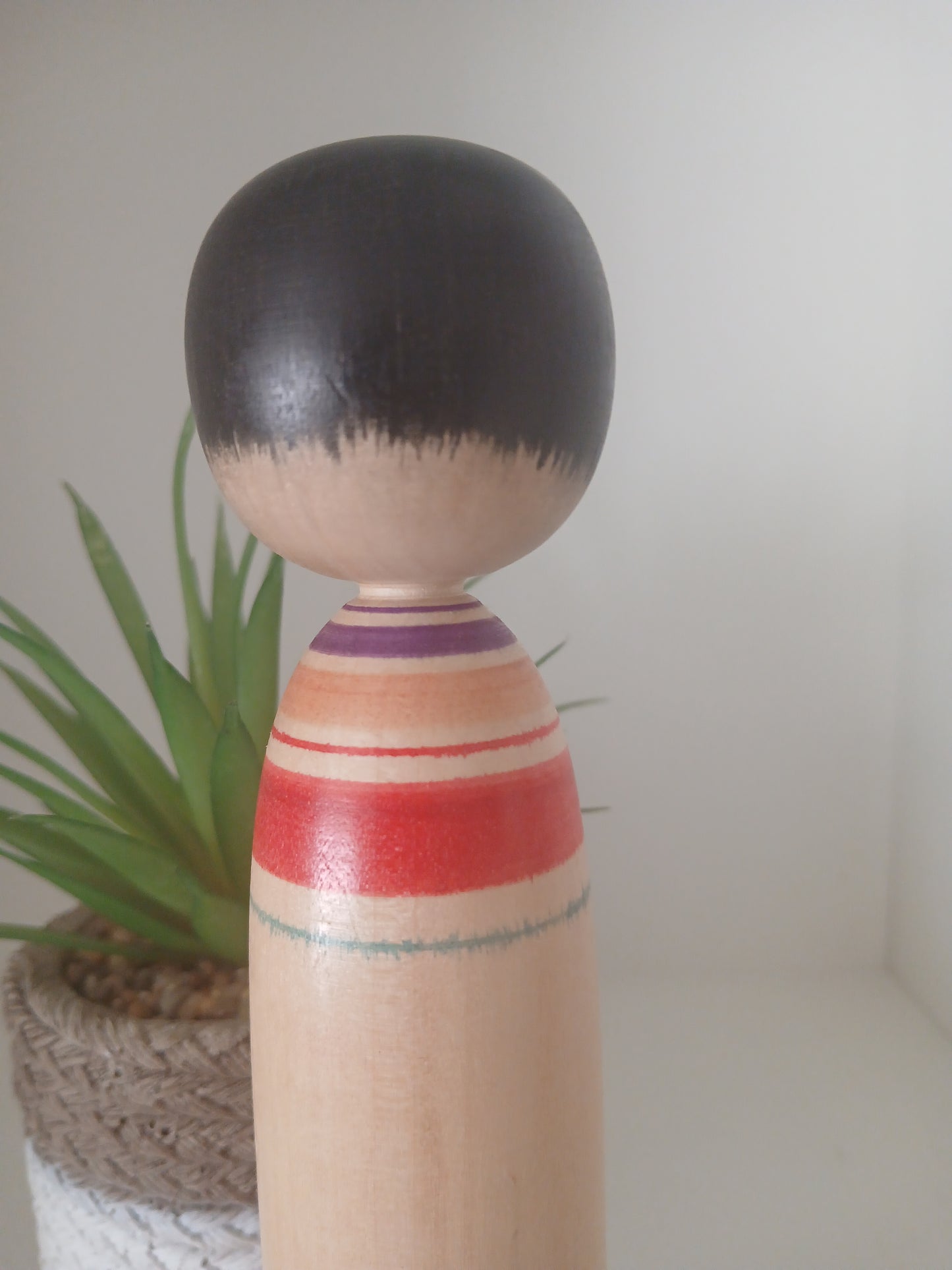 Vintage Tsugaru Kokeshi by Mamiya Masao (1921~2008)