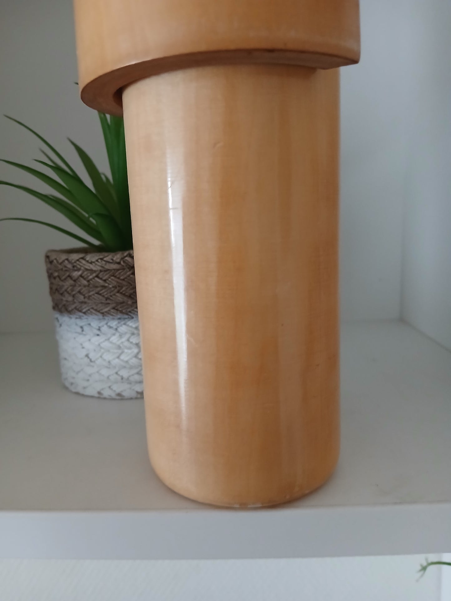 Rare Vintage Sosaku Kokeshi by Tanaka Harumasa (1916-1966)