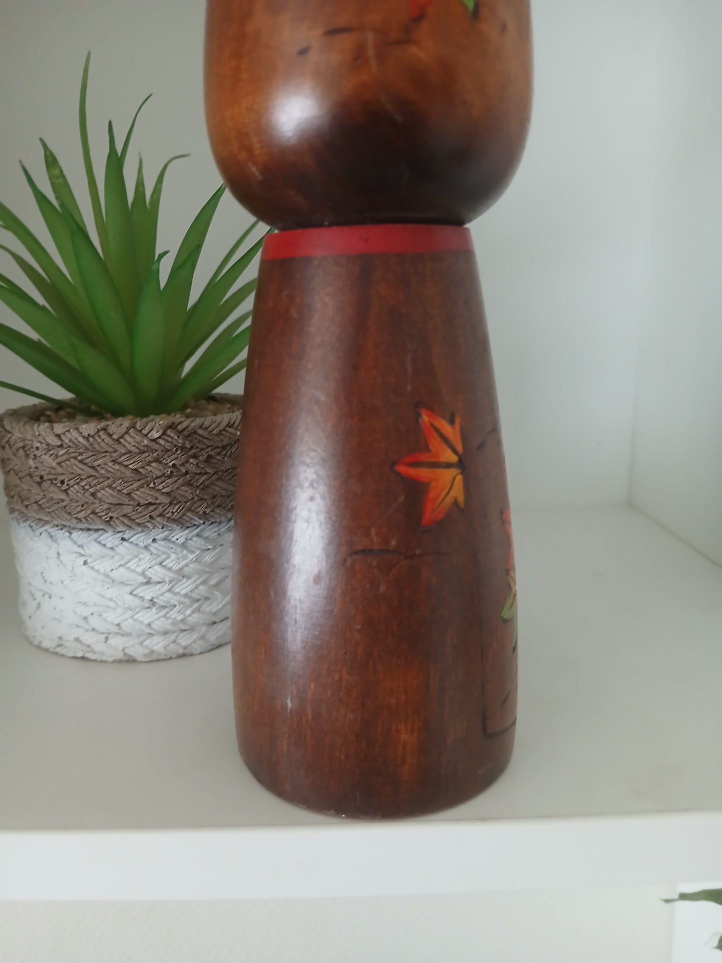 Beautiful creative kokeshi by Kishi Sadao (1932-1998)