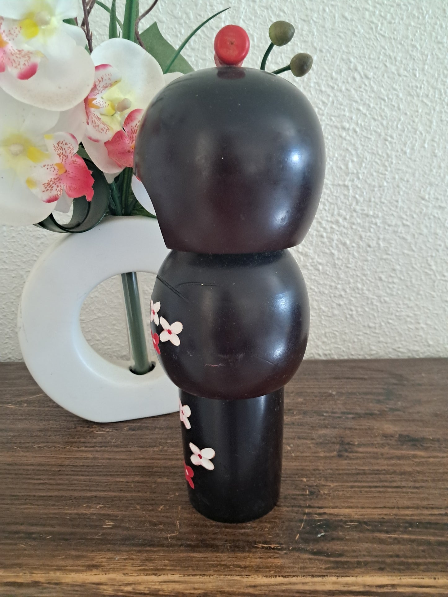 Big chunky creative kokeshi by Hajime Miyashita (1940-) - 28cm