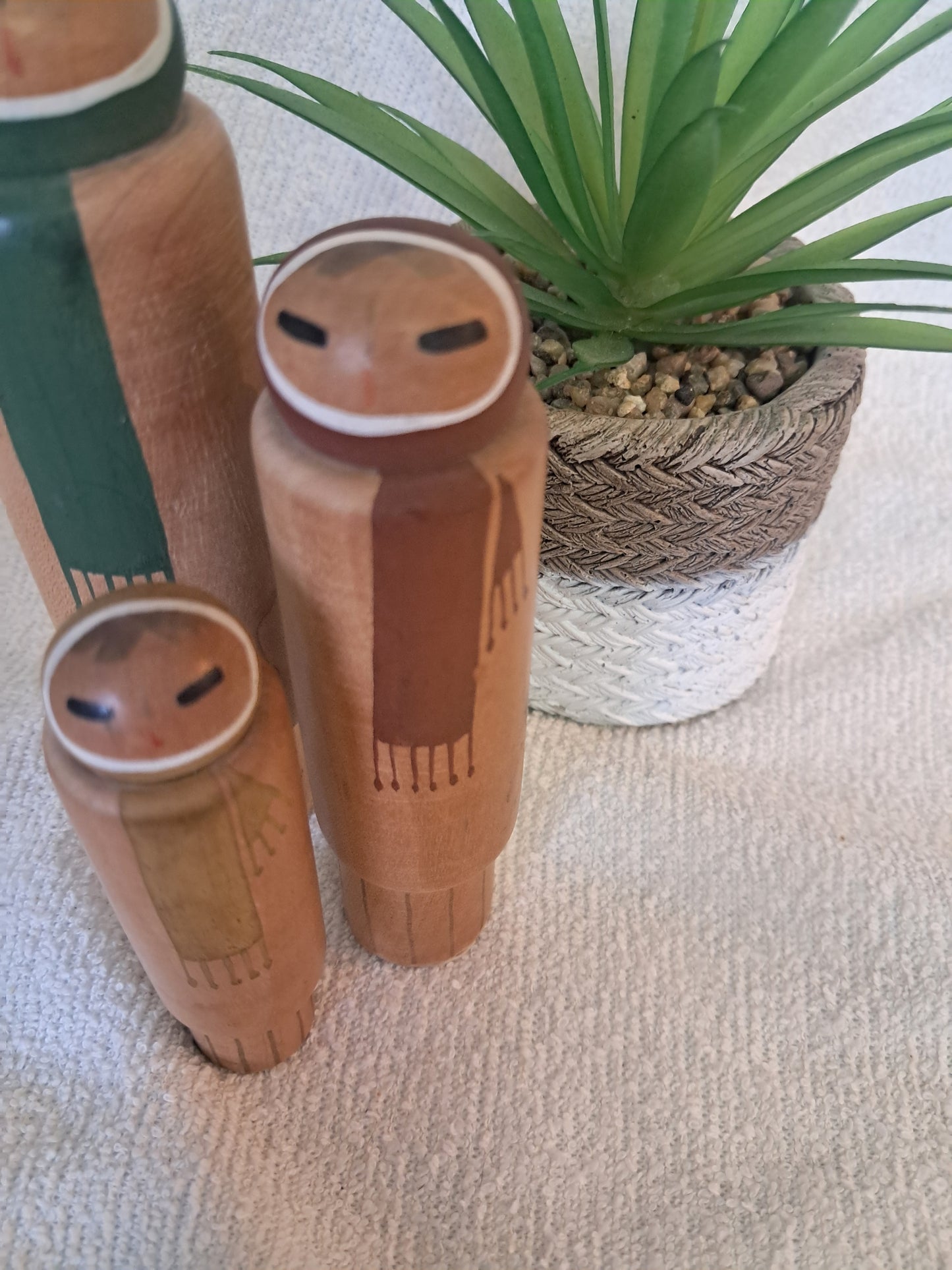 Vintage Sosaku kokeshi by Shozan Shido (1932-1995)