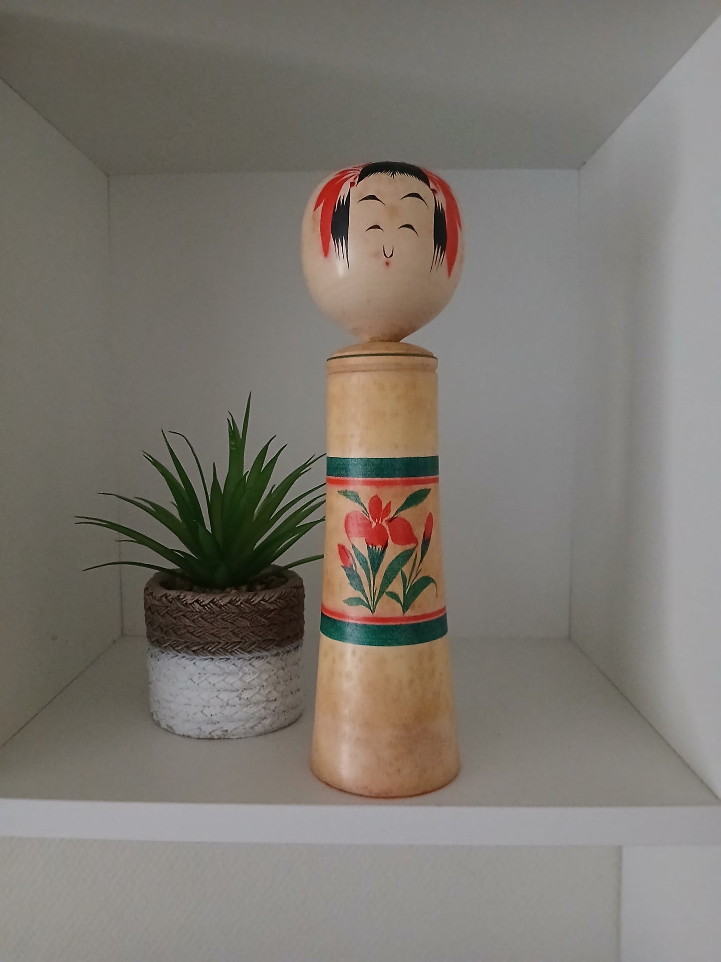 Vintage traditional Naruko Kokeshi by Shoji Sakurai (1927-2011)