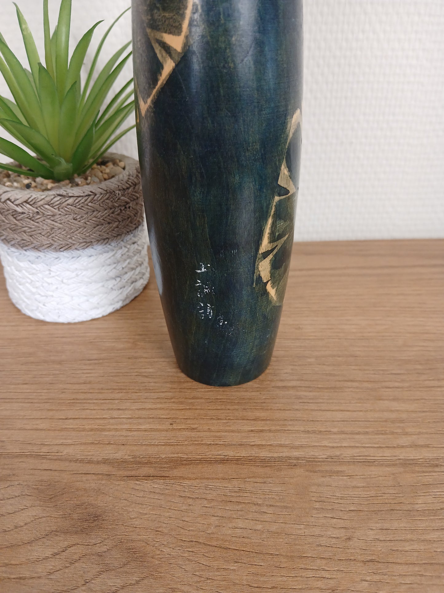 Rare Vintage Sosaku Kokeshi by Issetsu Kuribayashi (1924-2011)
