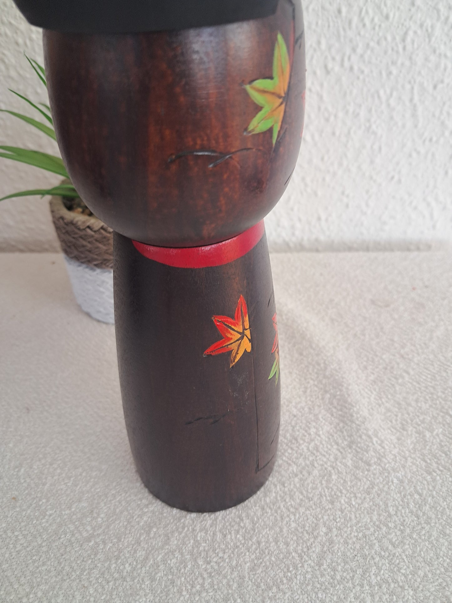 Beautiful creative kokeshi by Kishi Sadao (1932-1998)