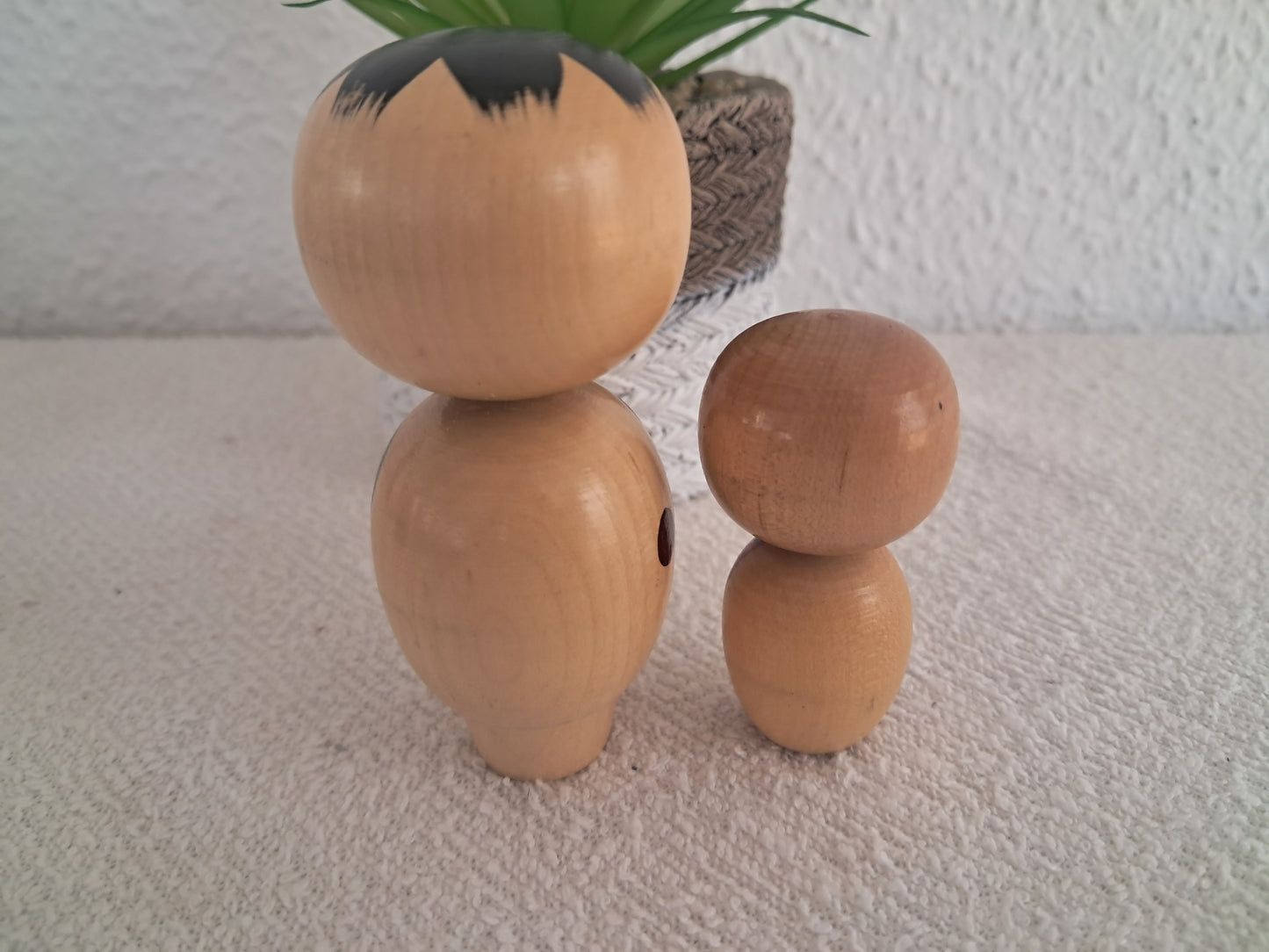 Cute set Sosaku kokeshi- Father and son