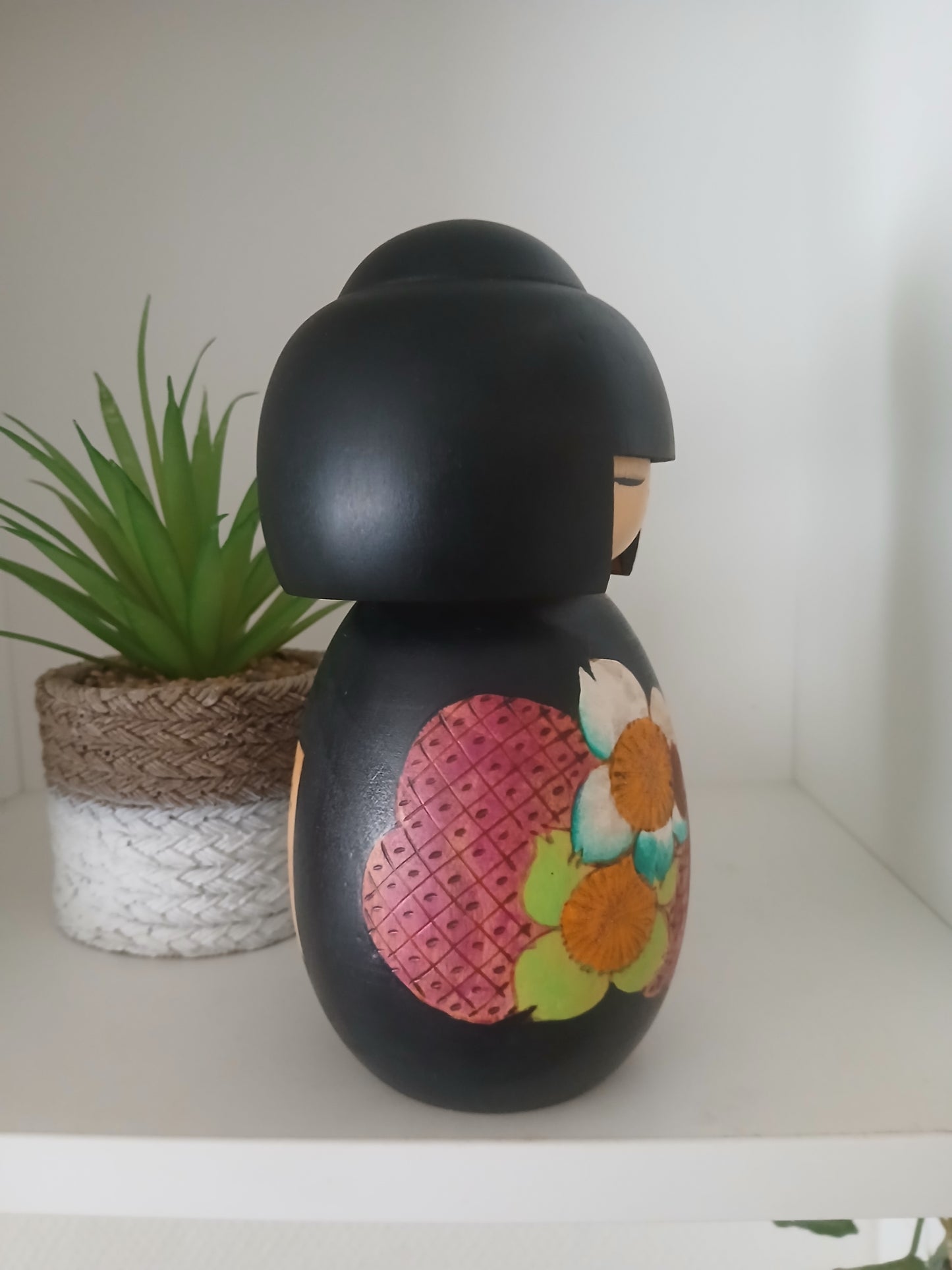 Vintage Gumma Kokeshi By Yuji Kawase (1938-)