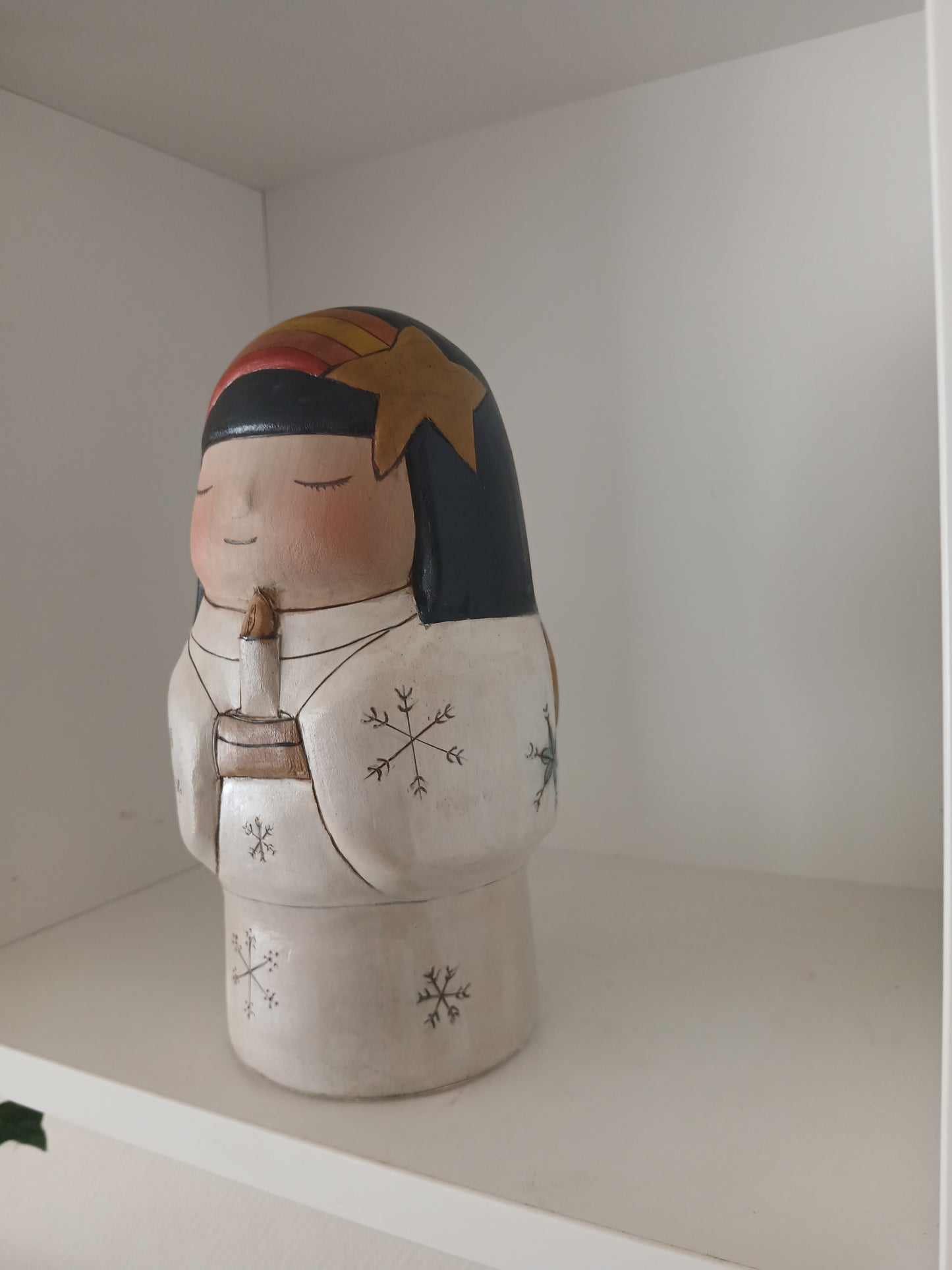 Exclusive creative kokeshi by Yuko Yamazaki - Christmas serie 2025