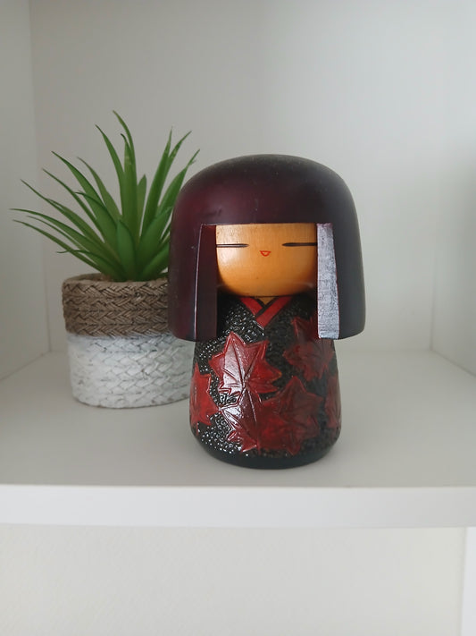 Vintage Gumma Kokeshi van Sumitani Kohji