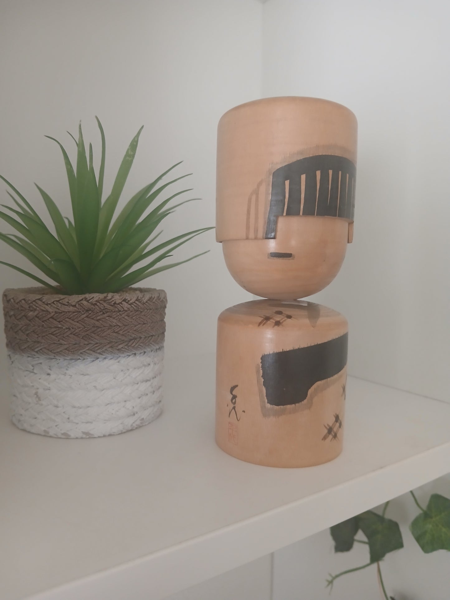 Rare Vintage Creative Kokeshi By Kano Chiyomatsu (1935-)