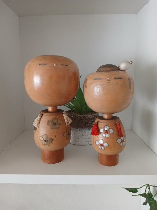 Rare Vintage Creative Kokeshi By Takahashi Hashime (1918-2002)