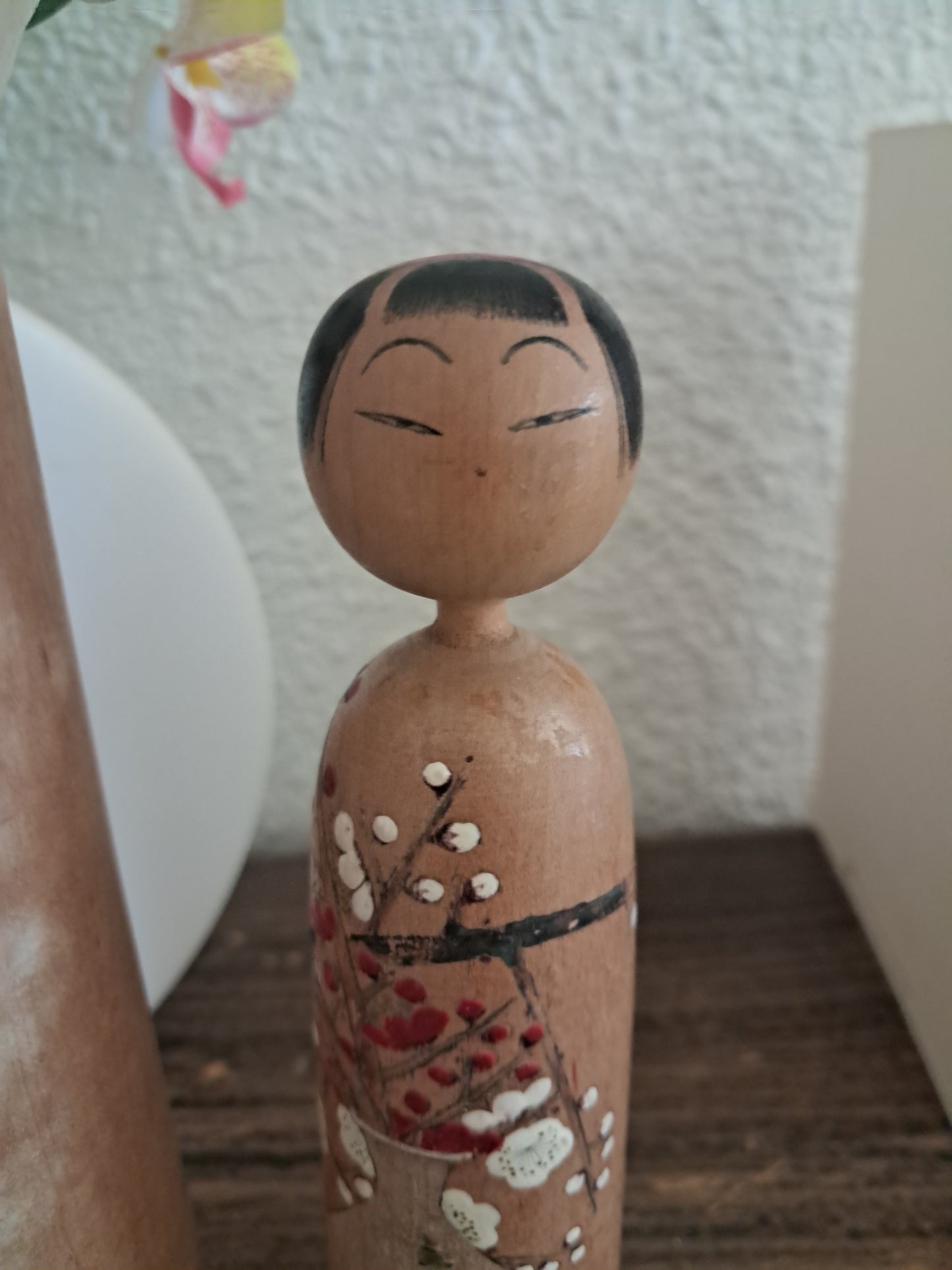 Exclusive 2 vintage Kijiyama kokeshi by Takano Yohachi (1907-1994)