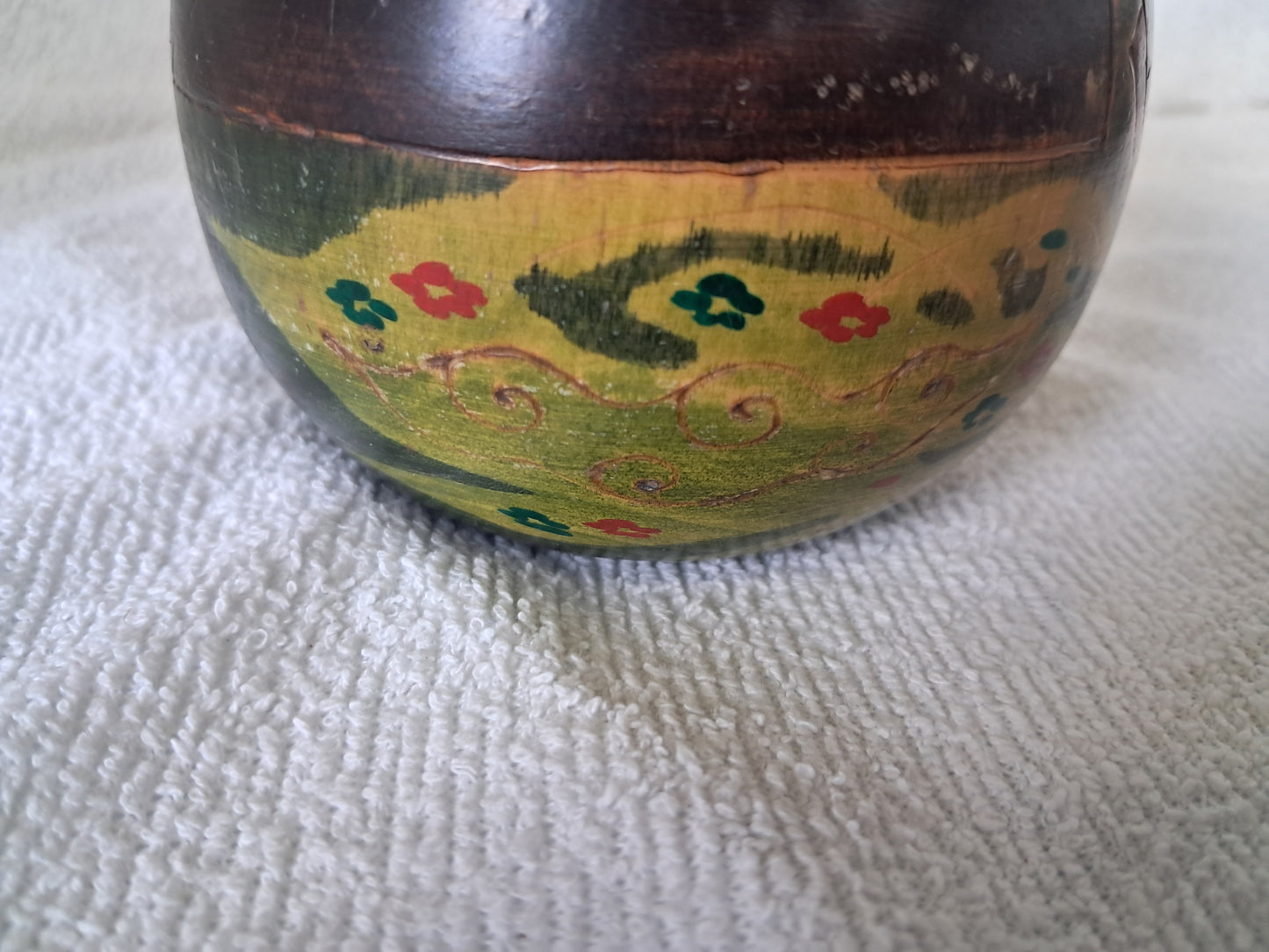 Rare Vintage Creative Kokeshi By Kato Tatsuo (1940-)