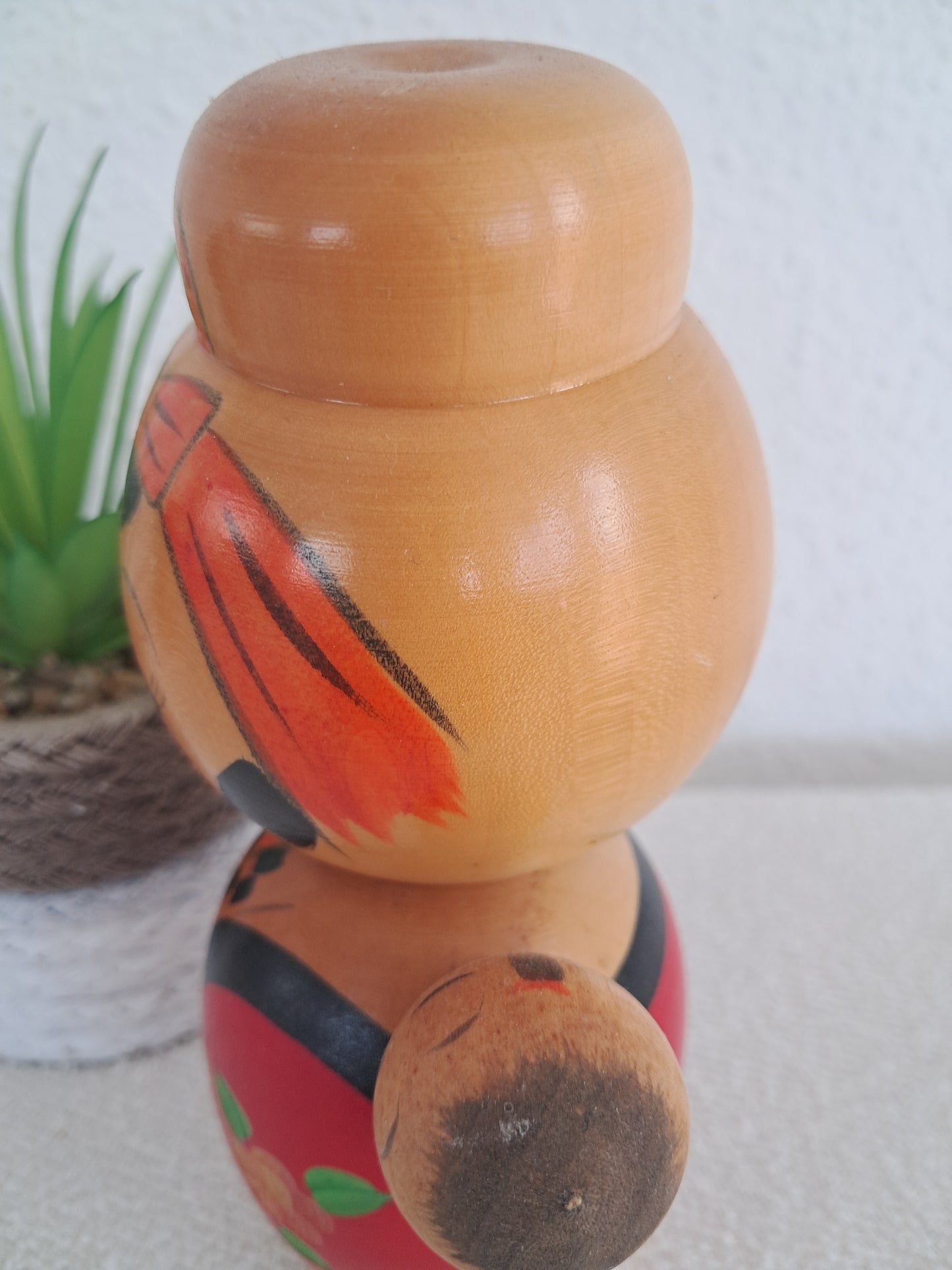 Vintage Creative Kokeshi By Sato suigai (1920-)