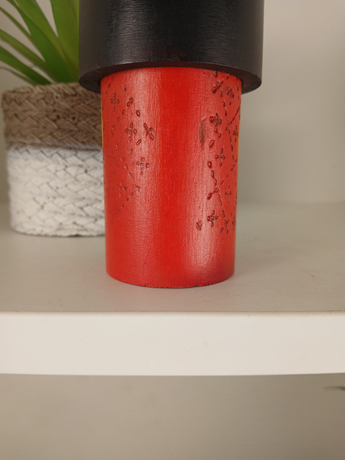 Vintage Gumma Kokeshi By Kazuo Takamizawa (1927-)