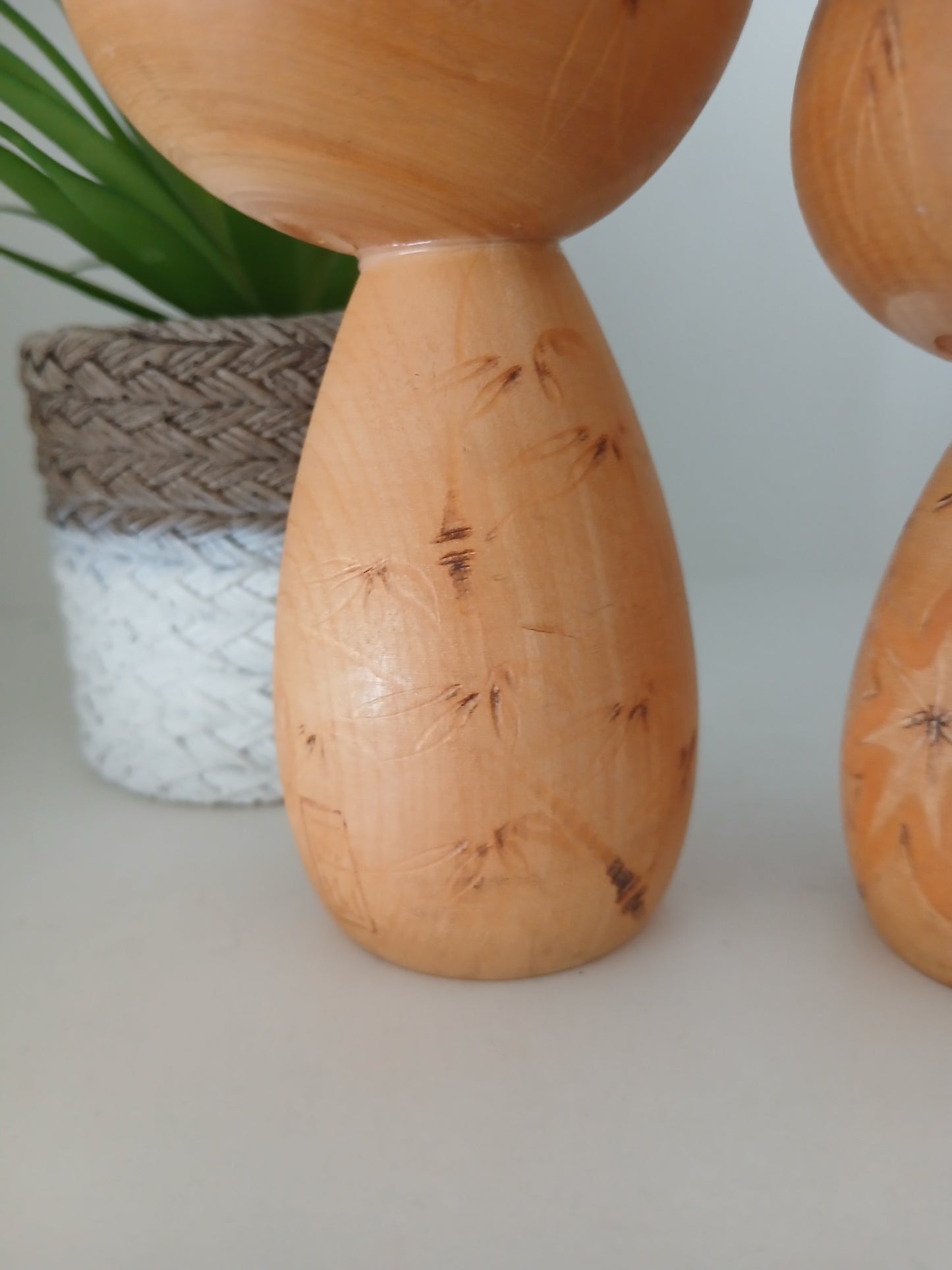 Cute vintage set creative kokeshi